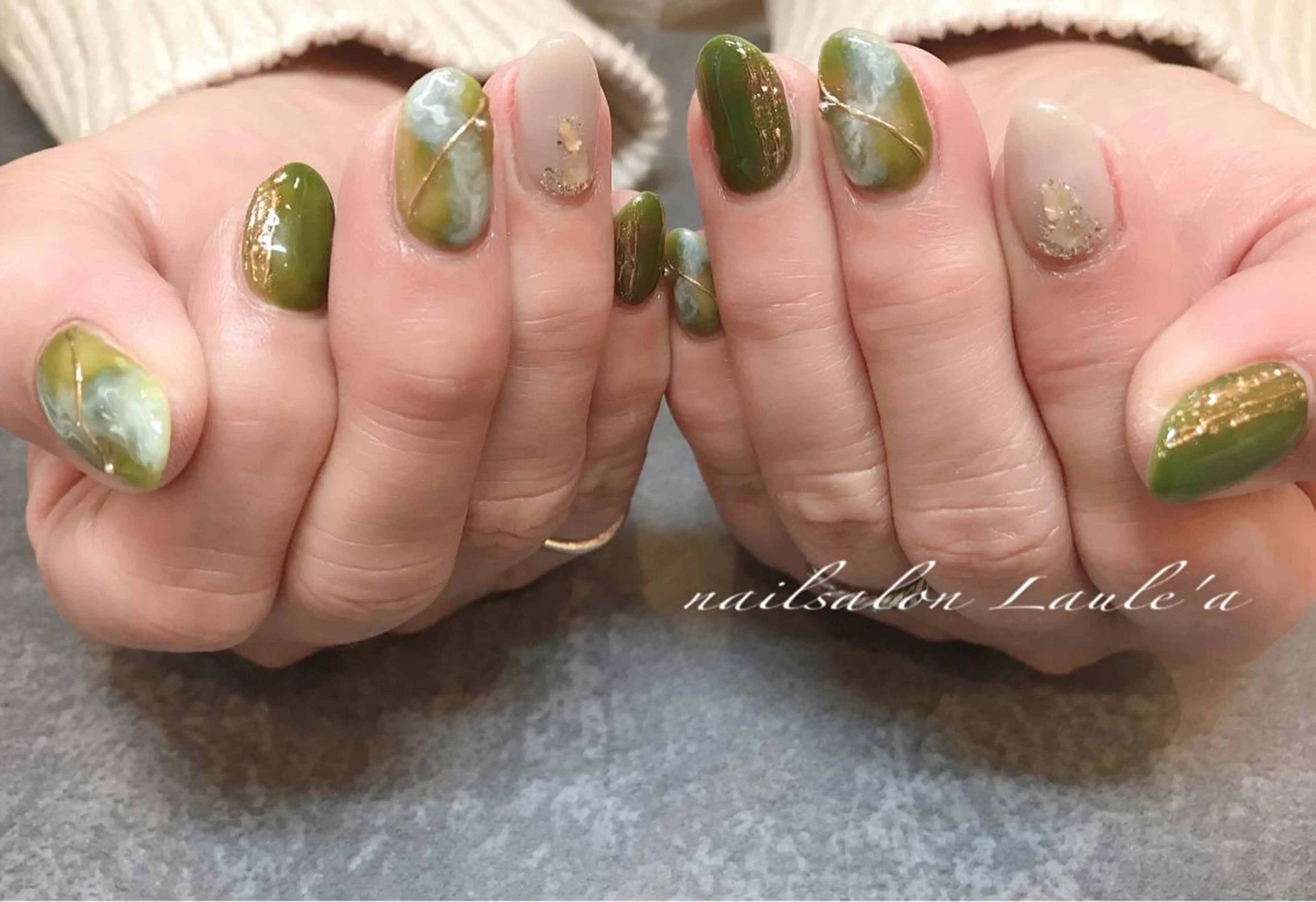 ネイル nailsalon Laule'aのネイルデザイン