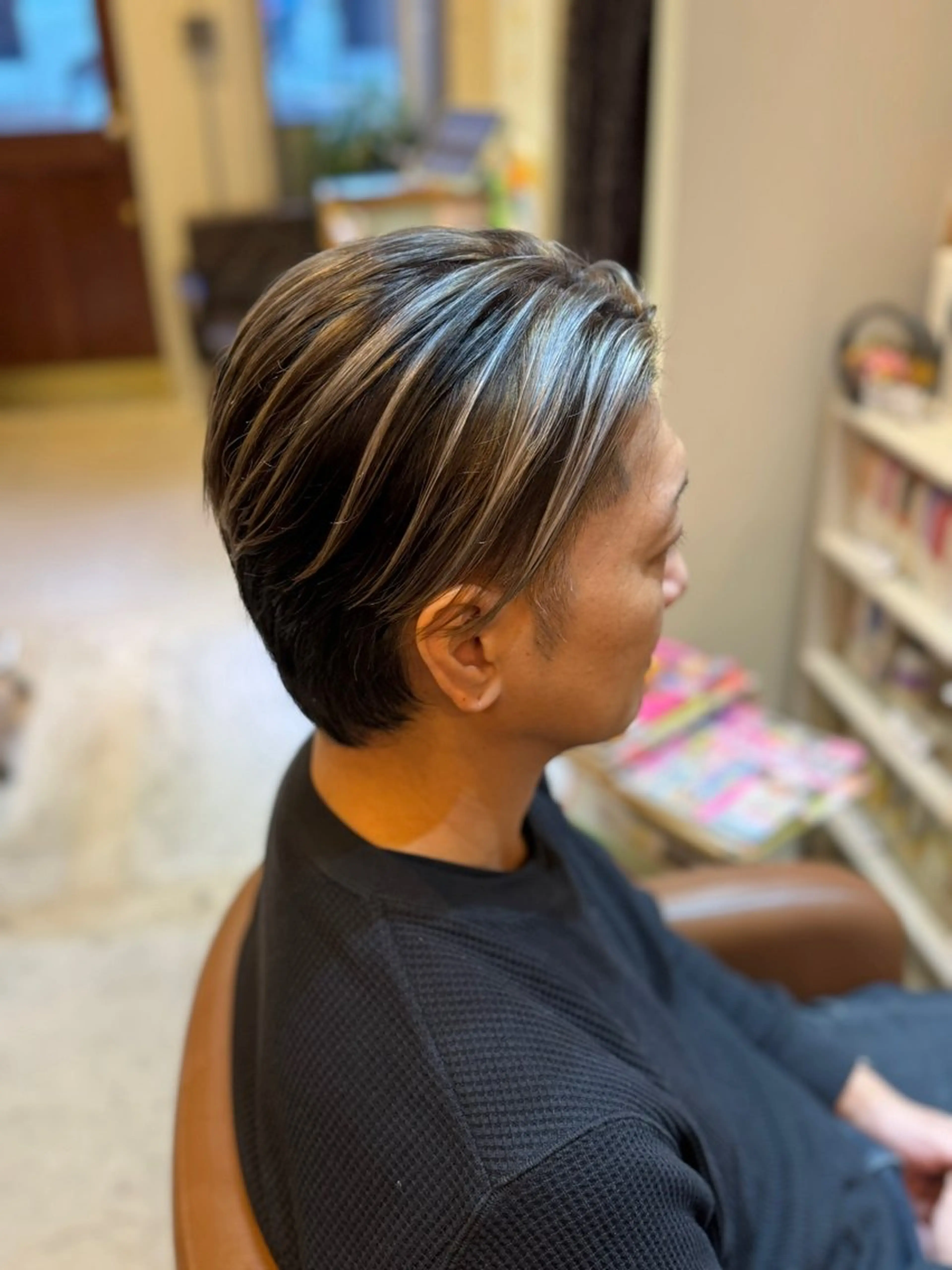 ショート メンズ Hair Make  feel   フィール所属・森下 麻美子のマツエク・マツパデザイン