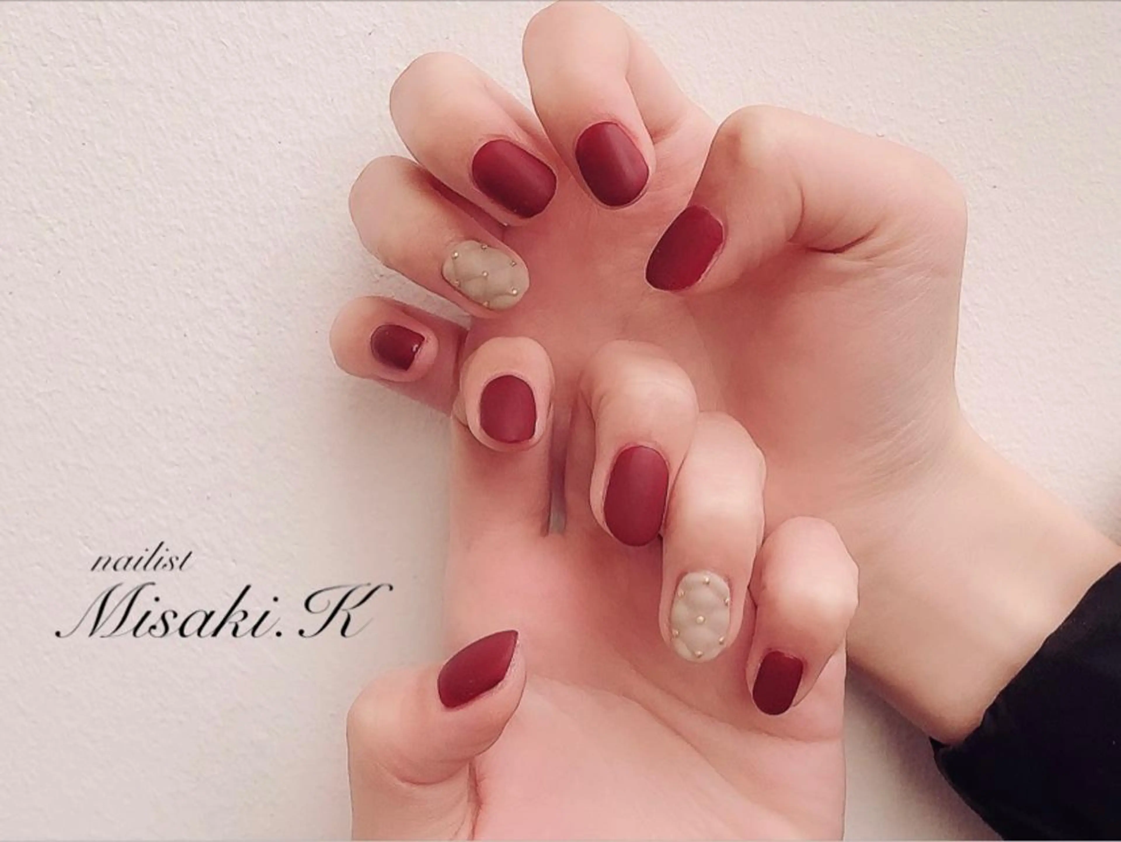 ネイル マットネイル K. Misakiのネイルデザイン