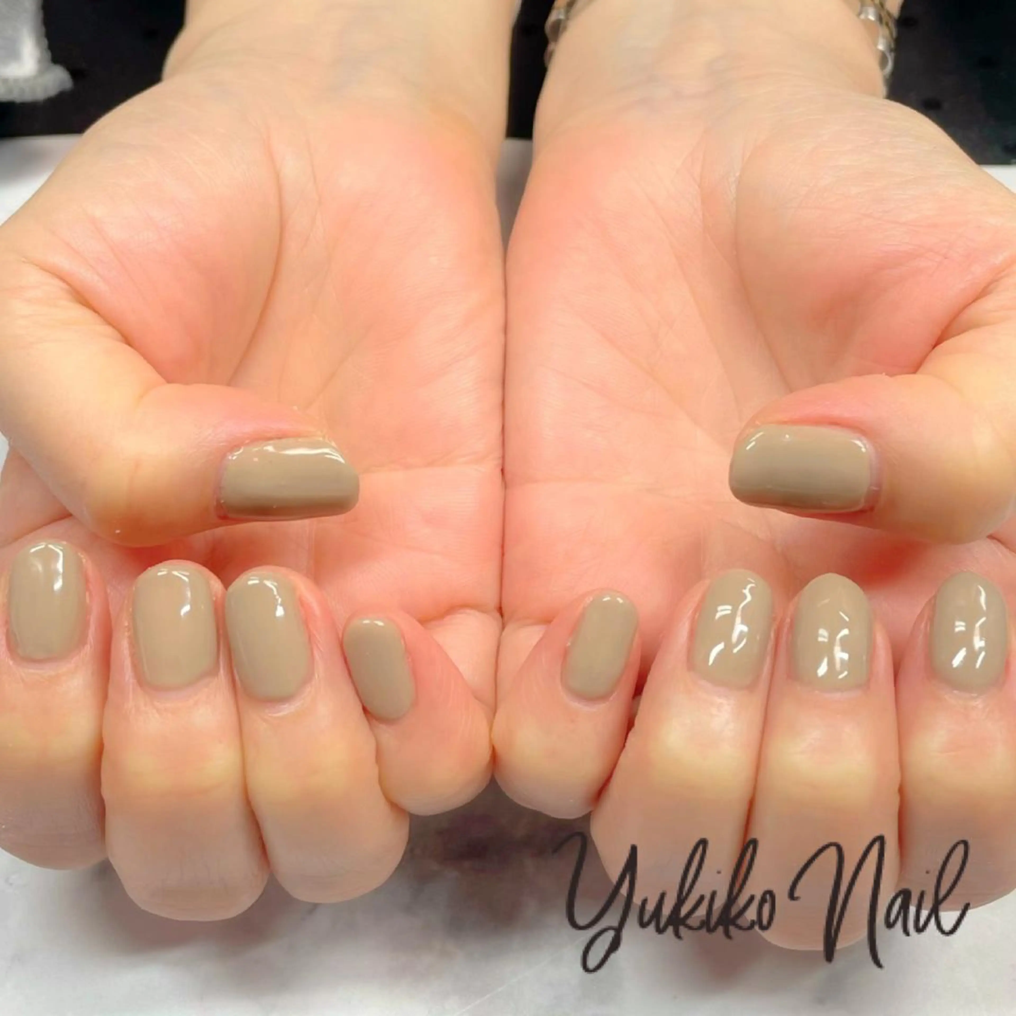 ネイル ワンカラーネイル ユキコ ネイルのネイルデザイン