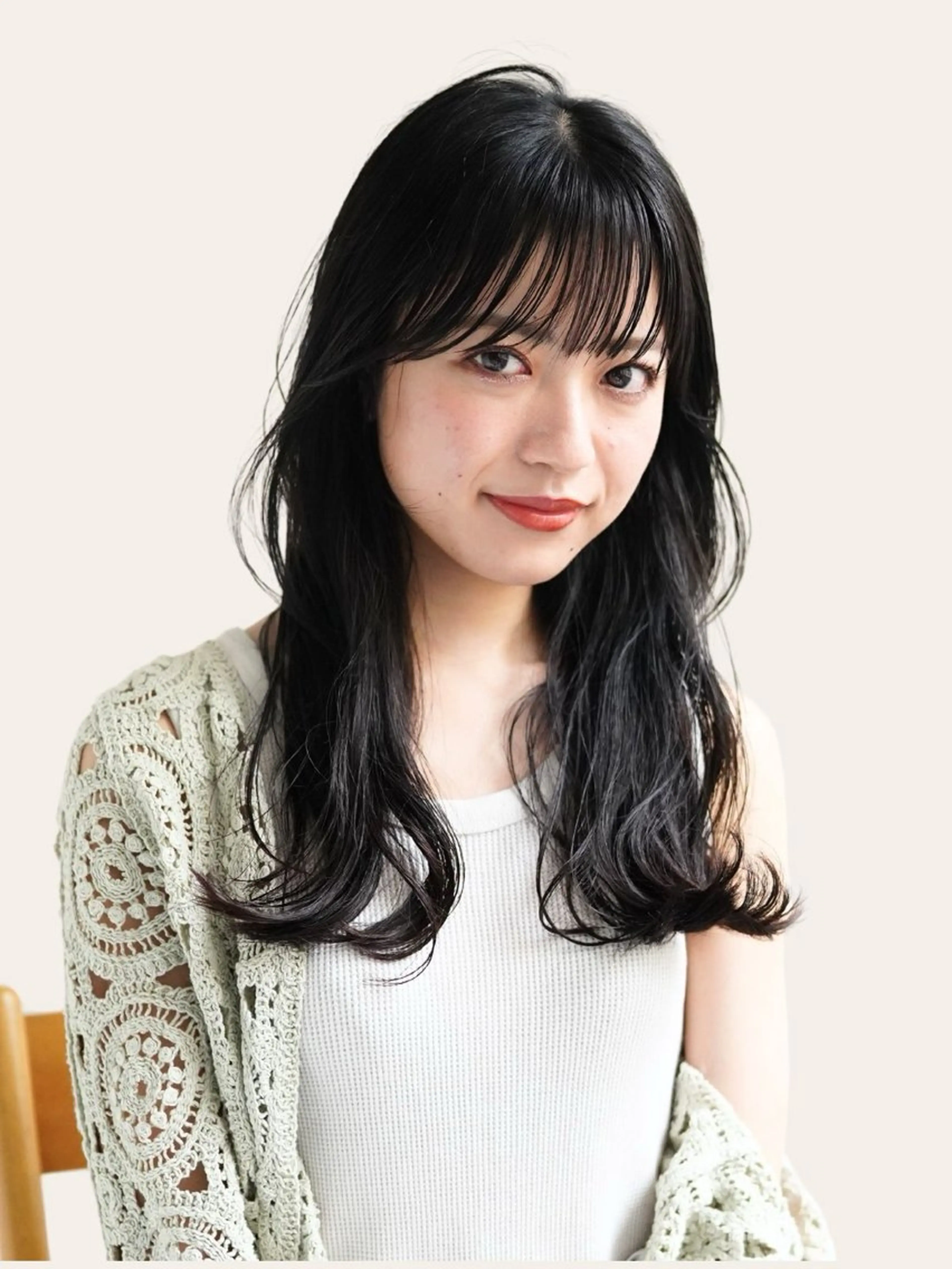 ミディアム レイヤー/ボブ/ 透明感カラー/ニワのヘアスタイル