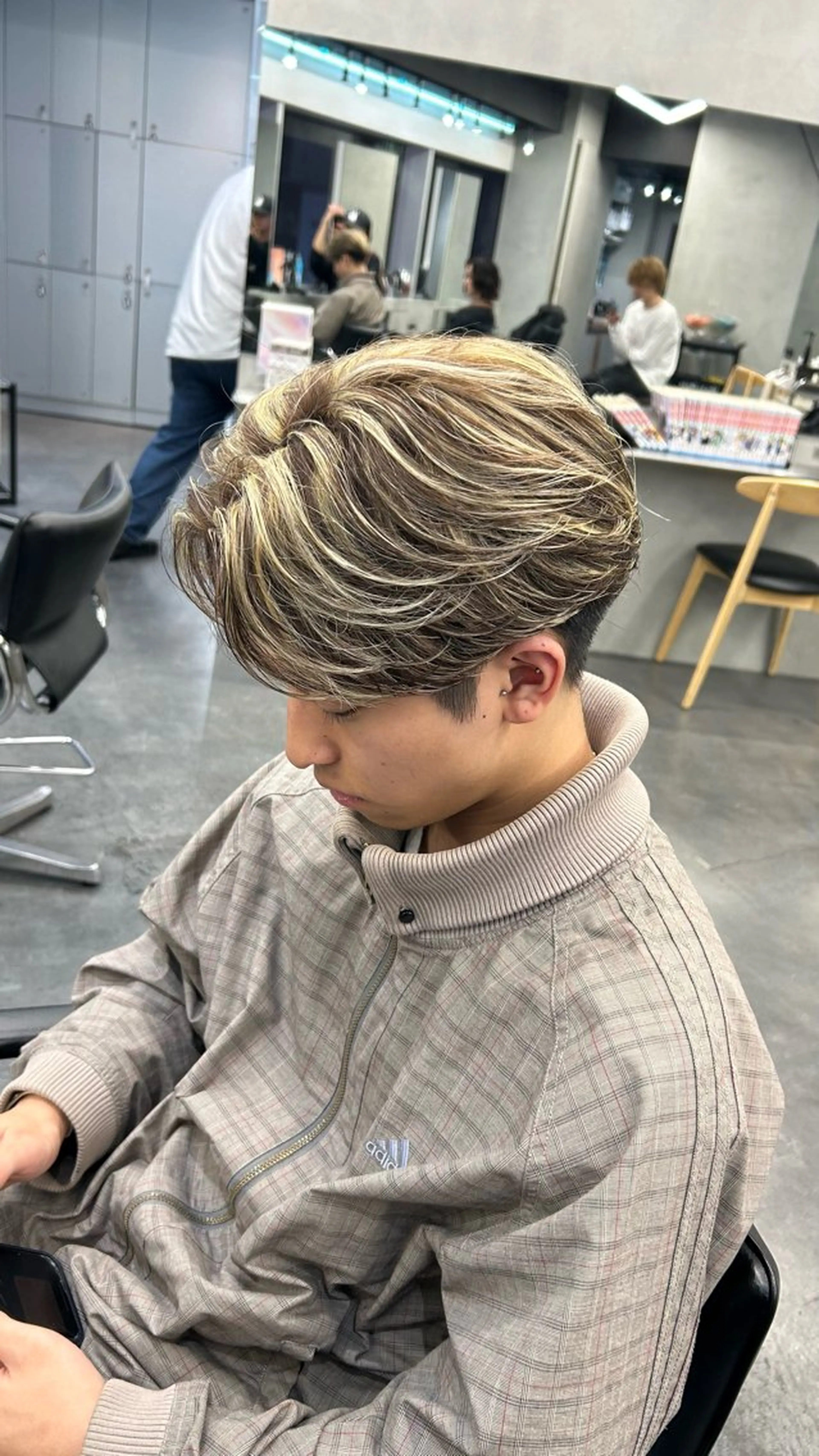 カラー 藤平海音/fifth PARKのヘアスタイル