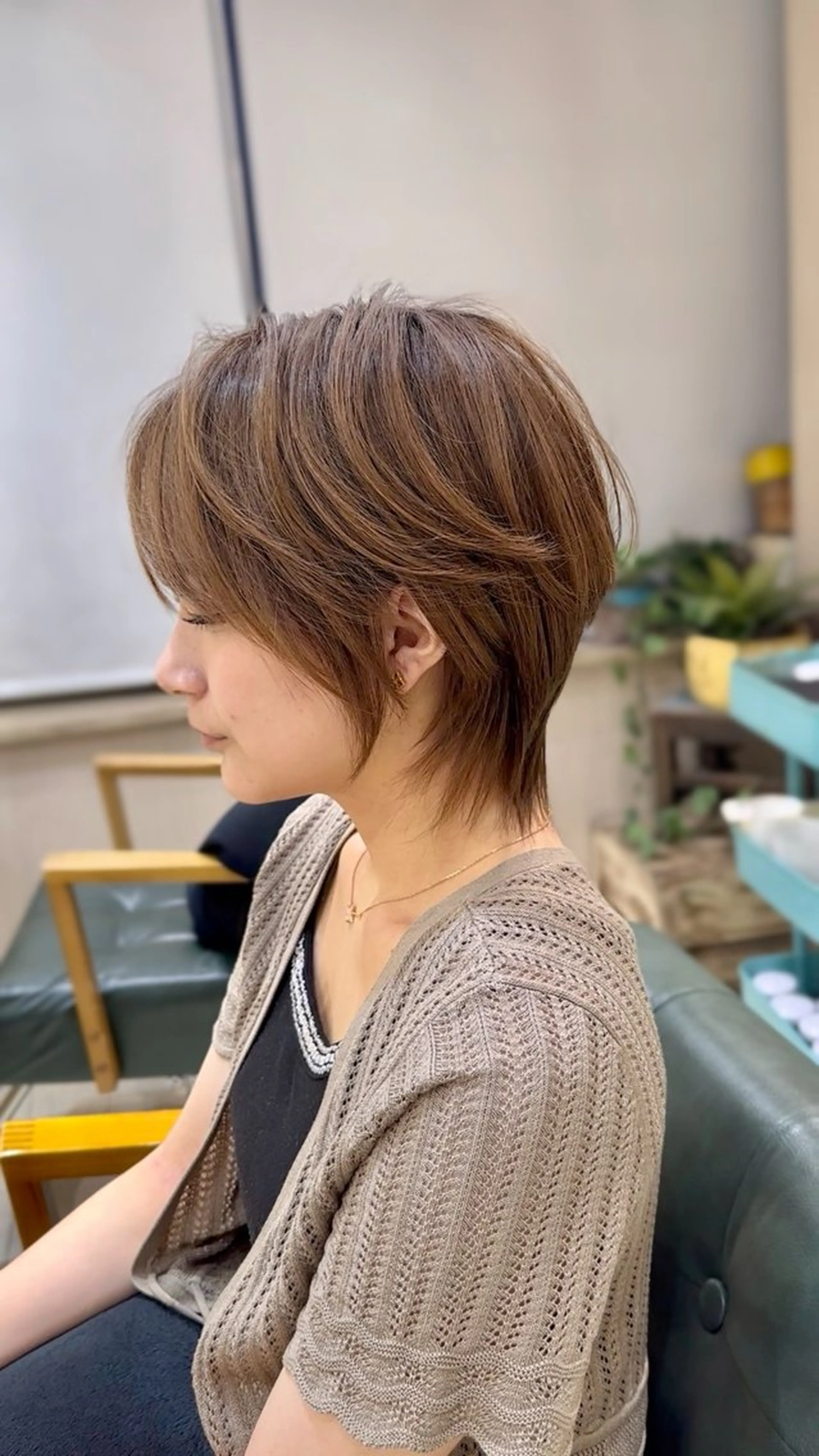 ショート くびれヘア ショートヘア 坂 直樹のヘアスタイル