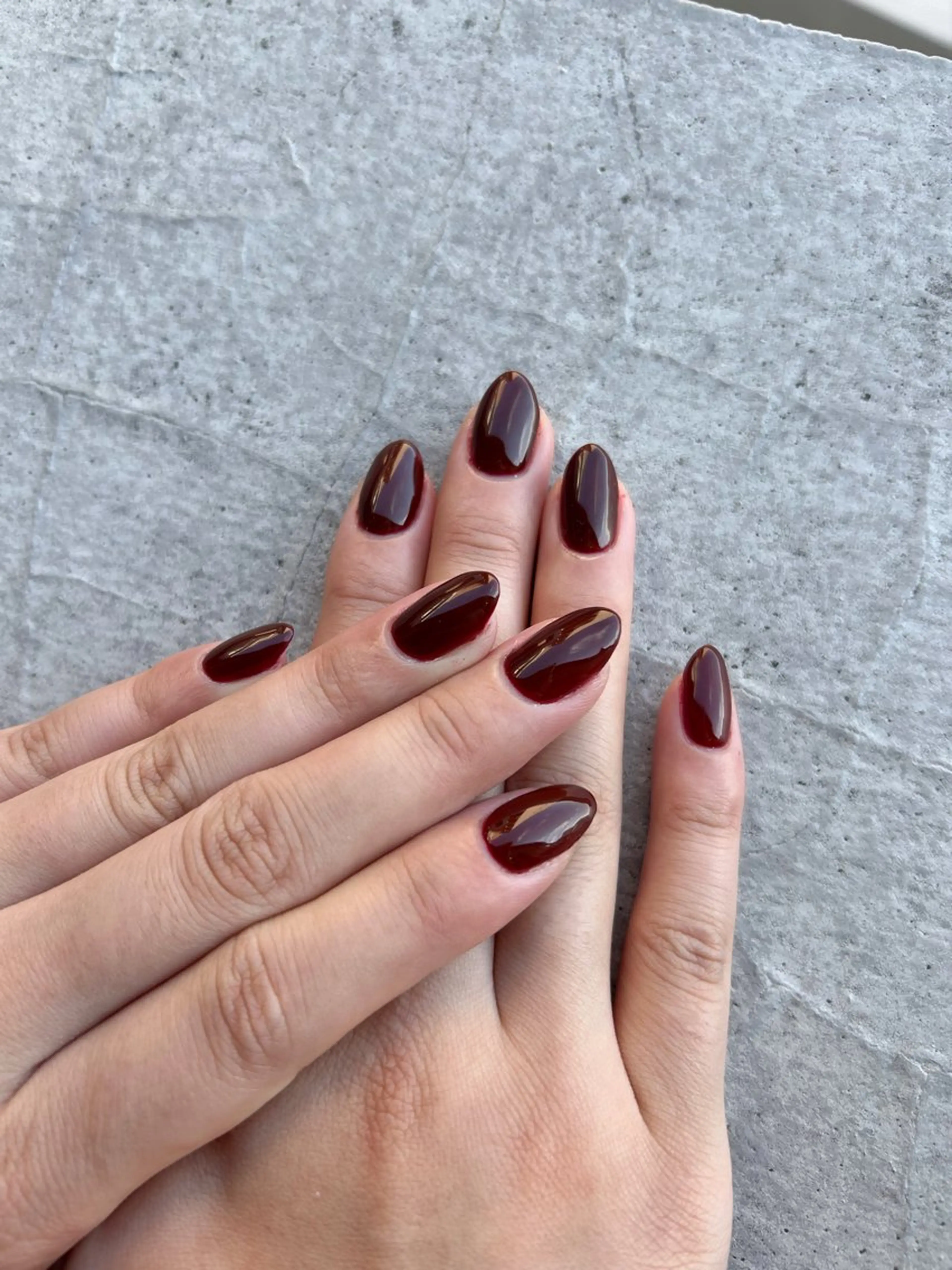 ネイル ボルドー One YUZUKIのネイルデザイン