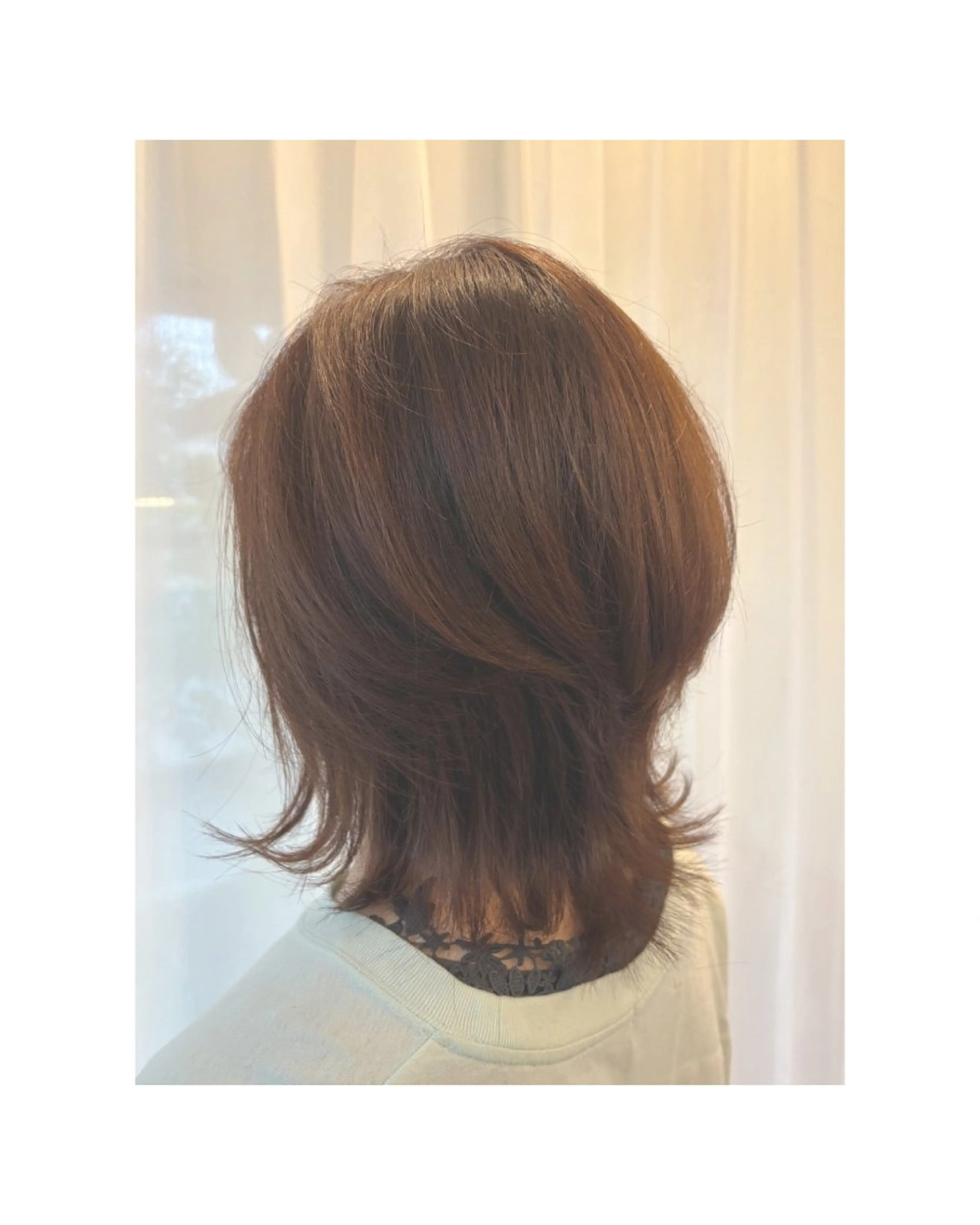 ミディアム ボブレイヤー ボブ レイヤーカット ウルフカット ウルフレイヤー ショート/ハイライト /艶パーマ/yukiのヘアスタイル