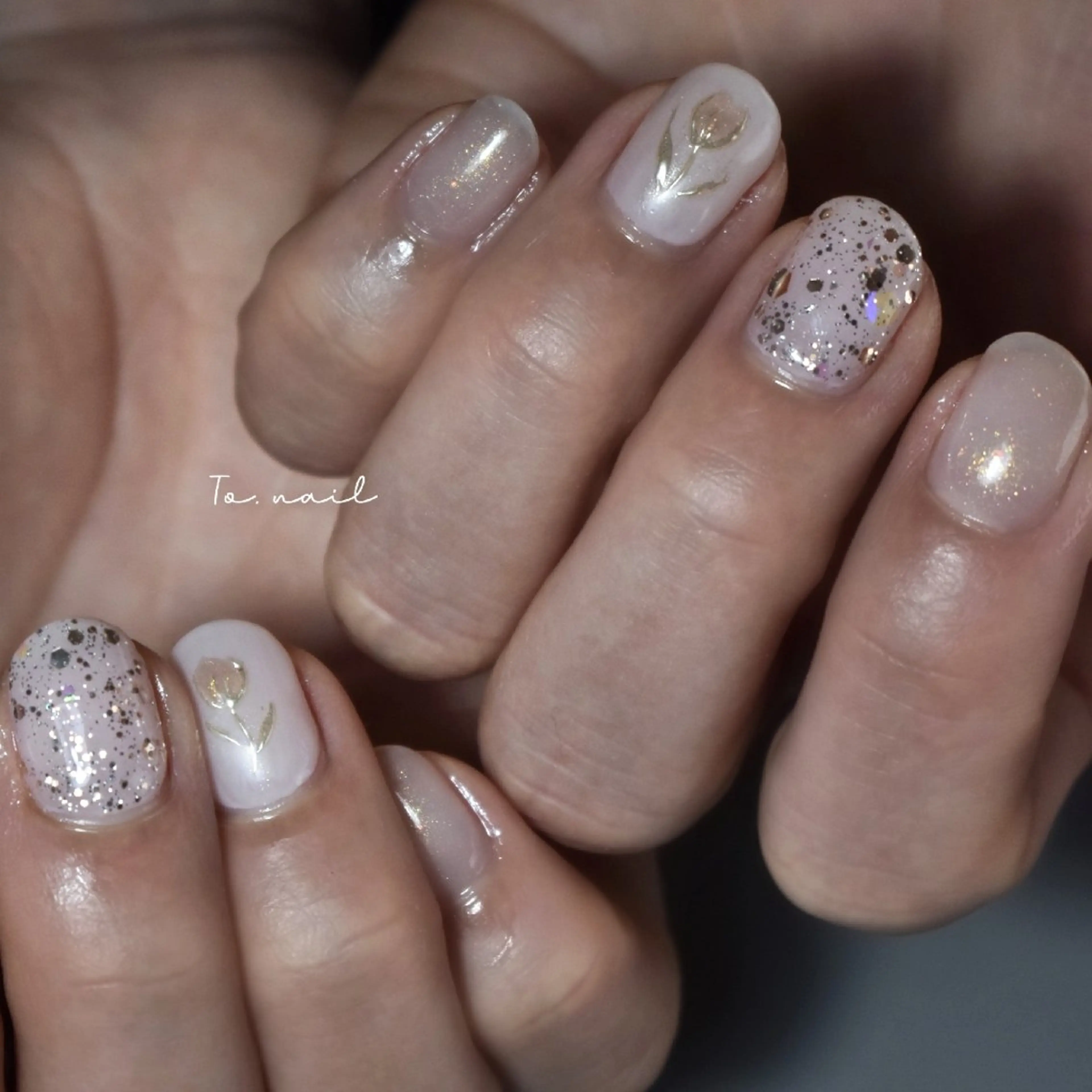 ネイル ハンドネイル To. nail （トゥ ネイル）のネイルデザイン