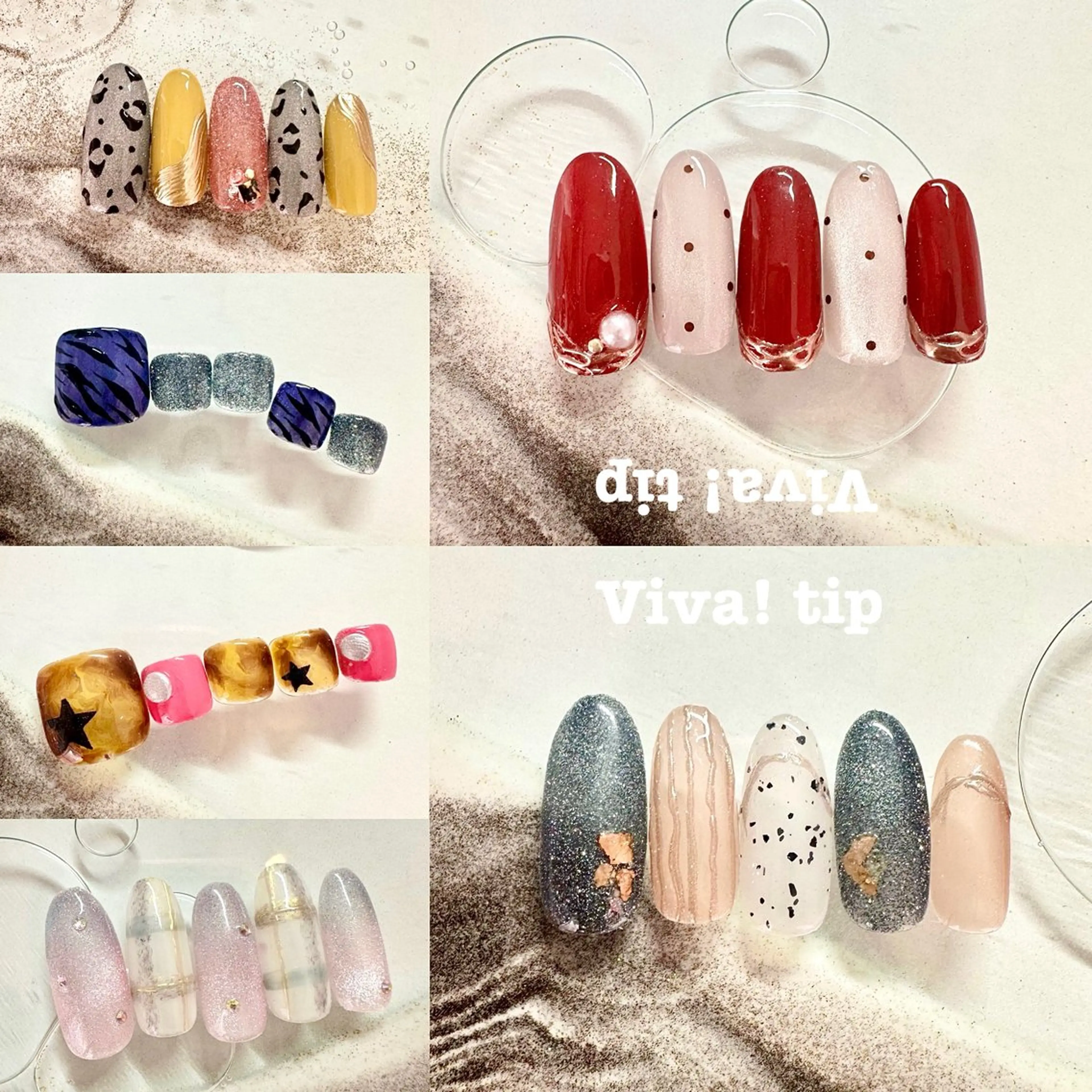 ネイル Viva!tip ビバティップネイルのネイルデザイン