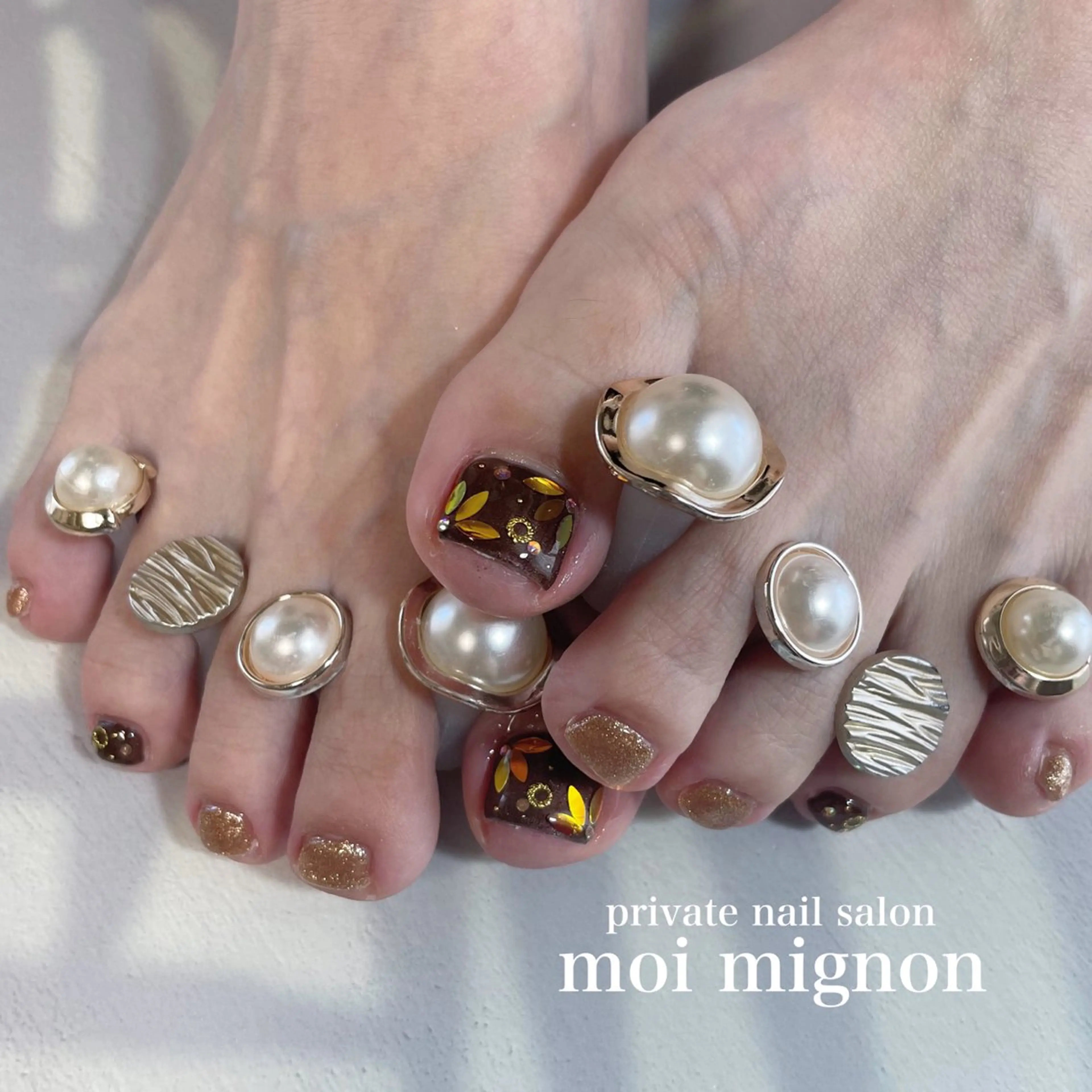 ネイル フットネイル nailist Aki♡のネイルデザイン