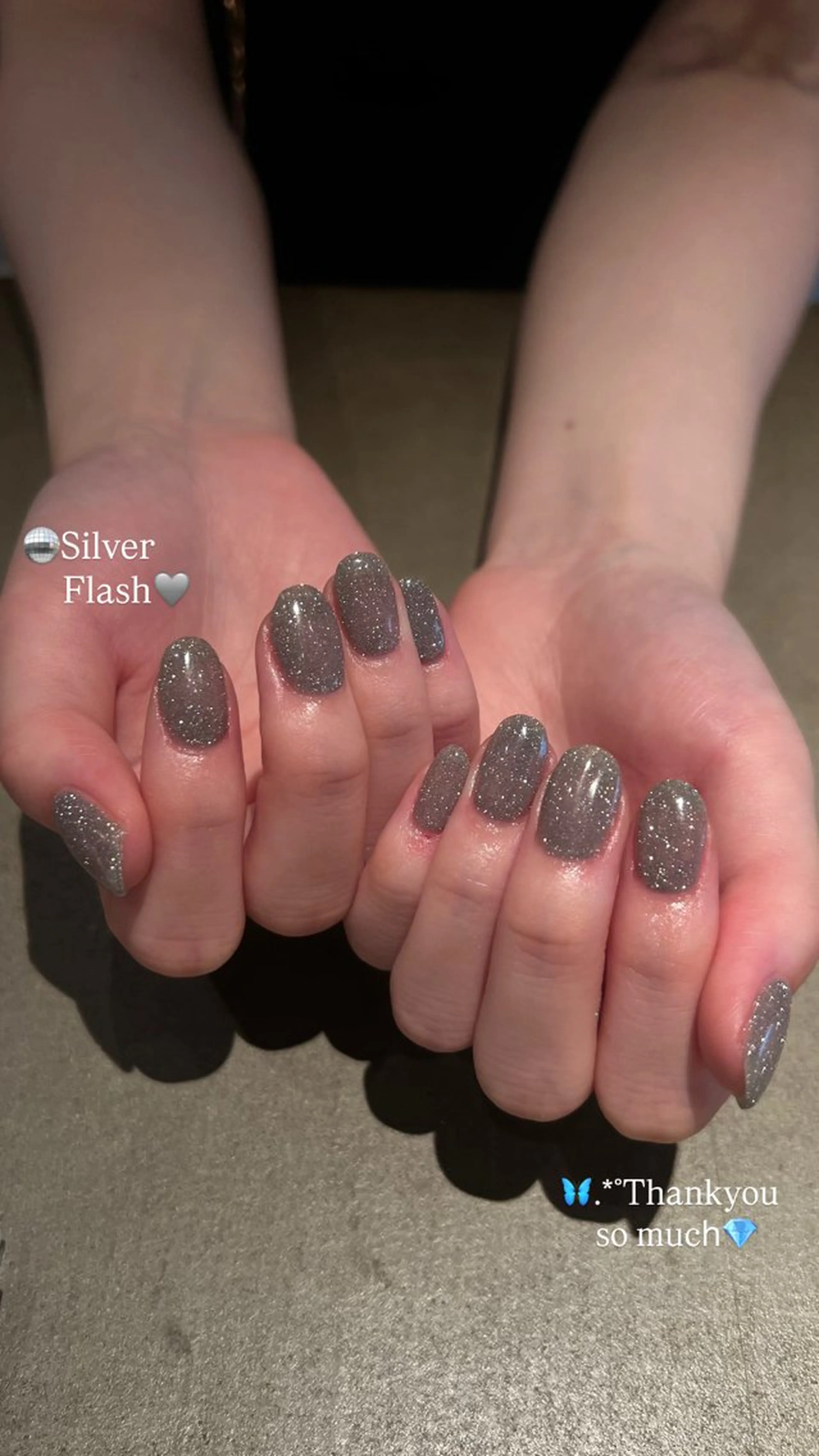 ネイル フラッシュネイル マグネットネイル ミラーネイル ハンドネイル ウエチ ノリカ🐸のネイルデザイン