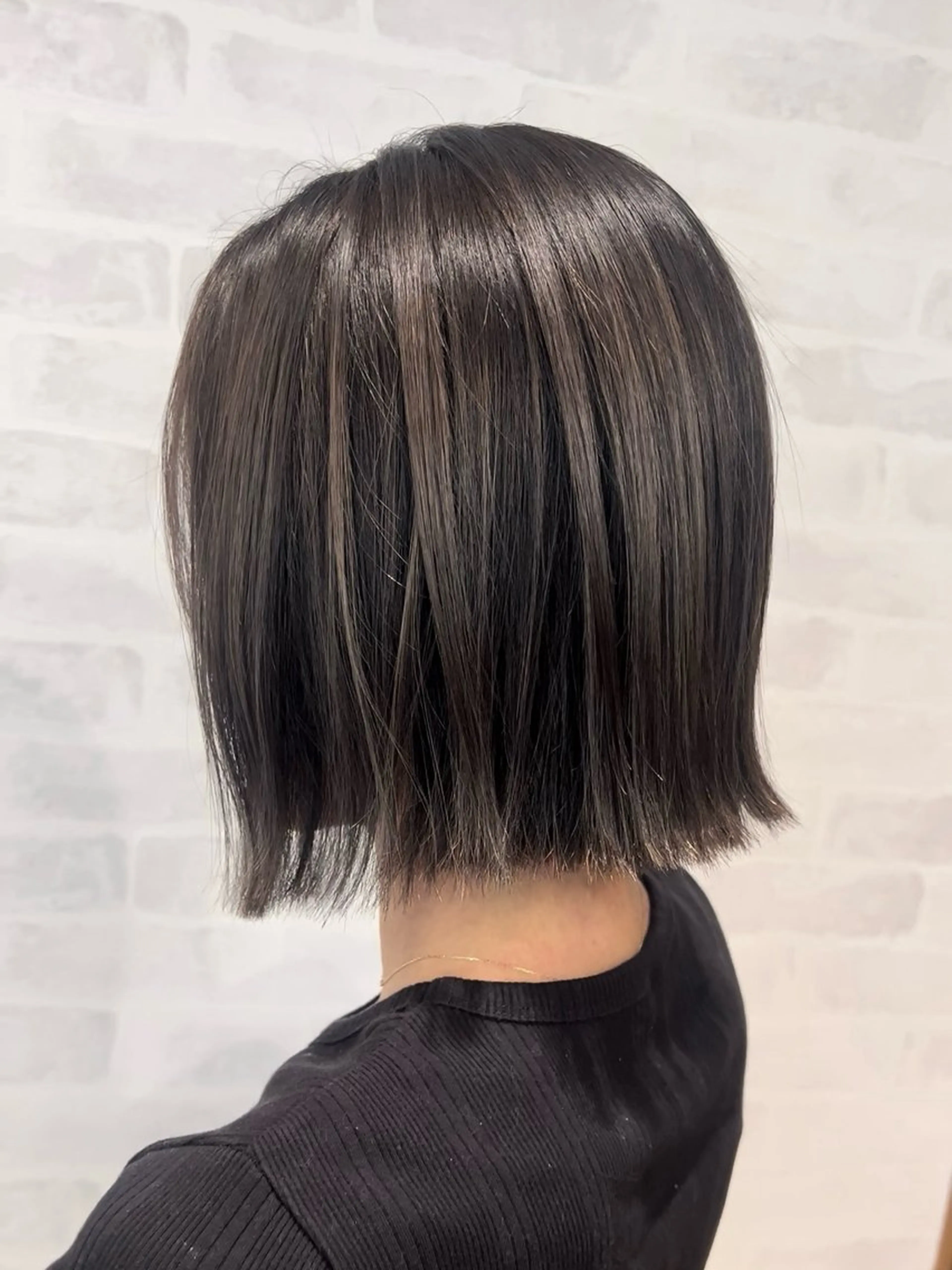 ミディアム カラー 顔周りカット/透明感 カラー🤍大塚蛍のヘアスタイル