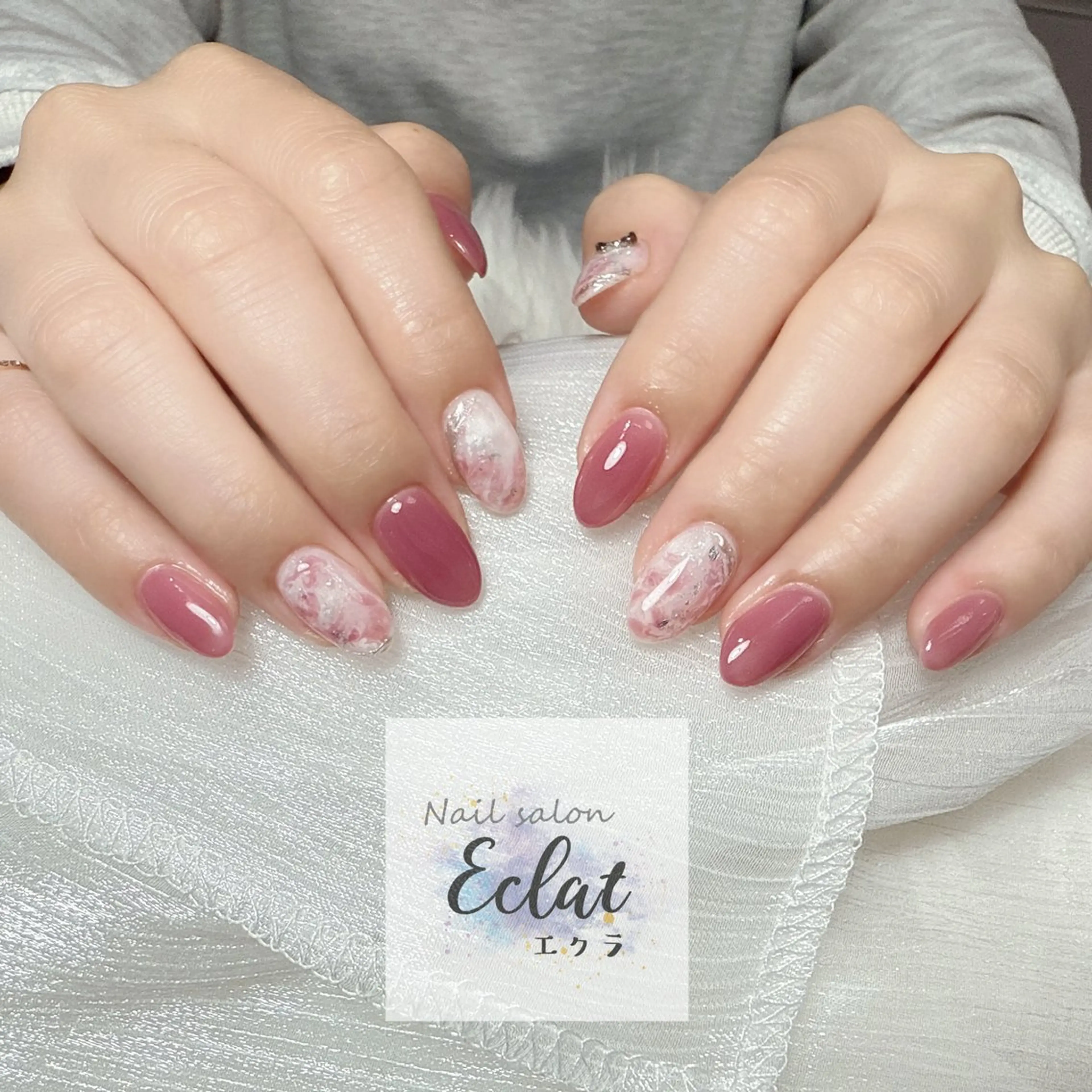 ネイル ハンドネイル ネイルサロン Eclat溝ノ口店のネイルデザイン