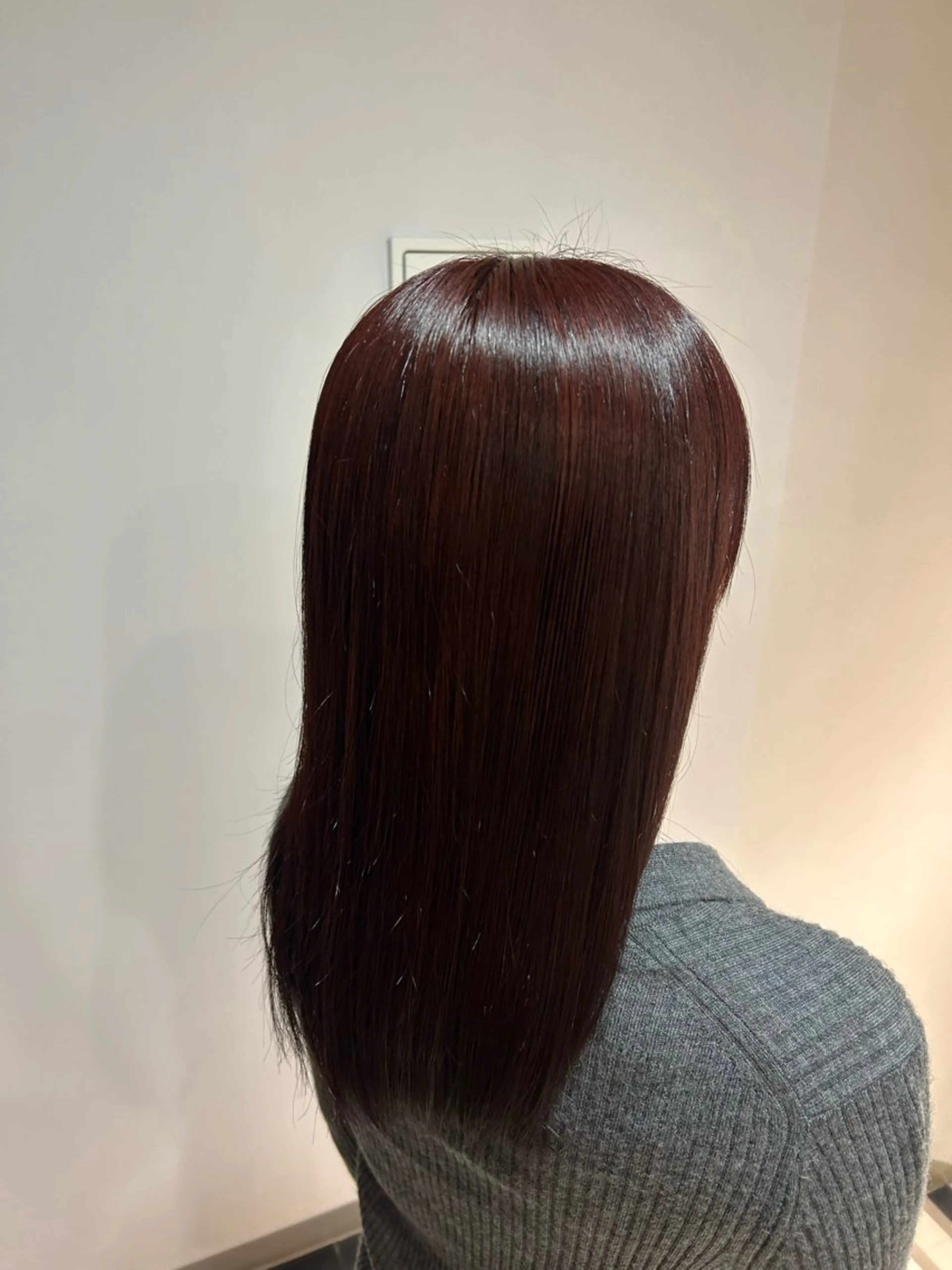 ミディアム カラー ヘアアレンジ ヘアカラー ダブルカラー/ 艶カラー／こうきのヘアスタイル