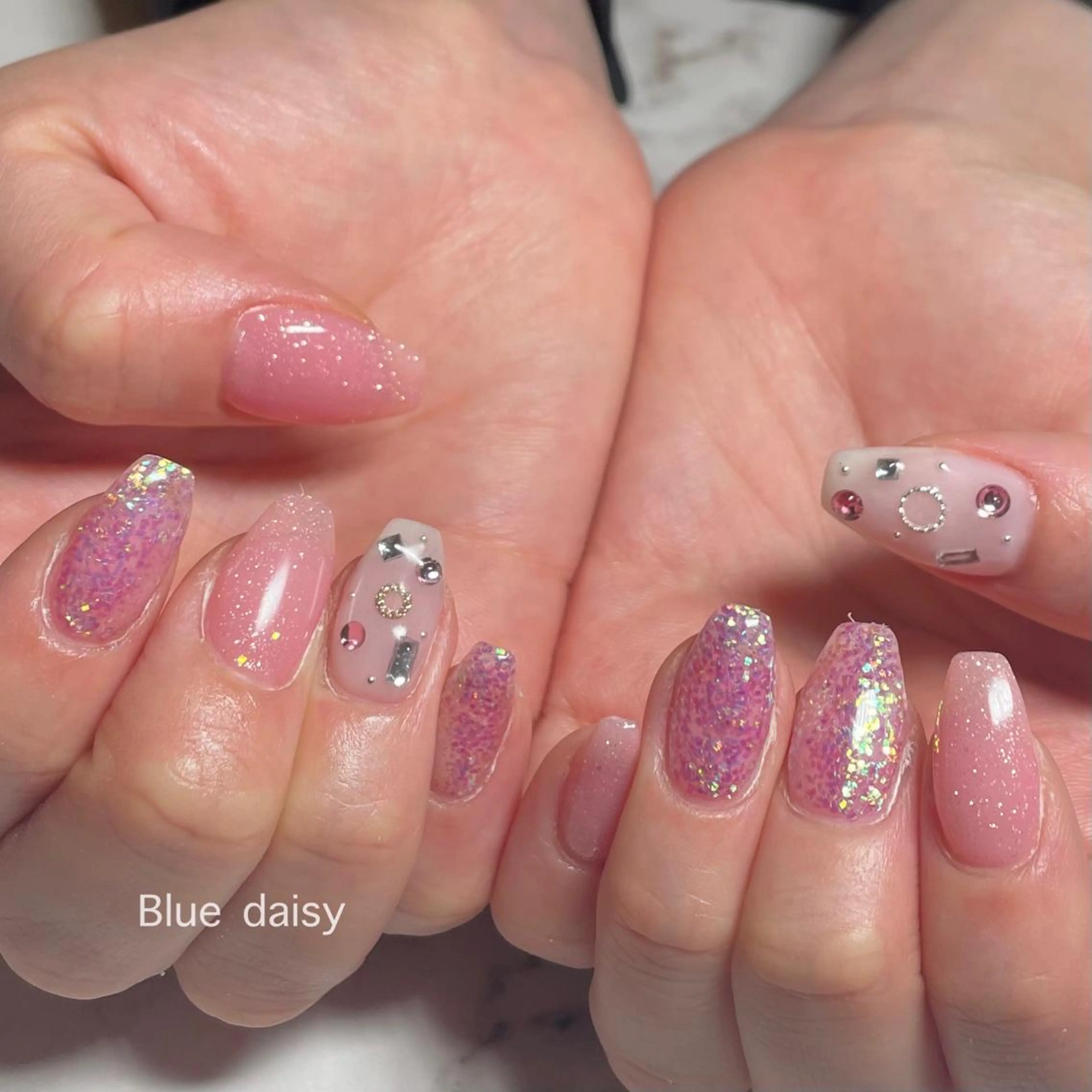 ネイル Blue daisy 栄本店のネイルデザイン