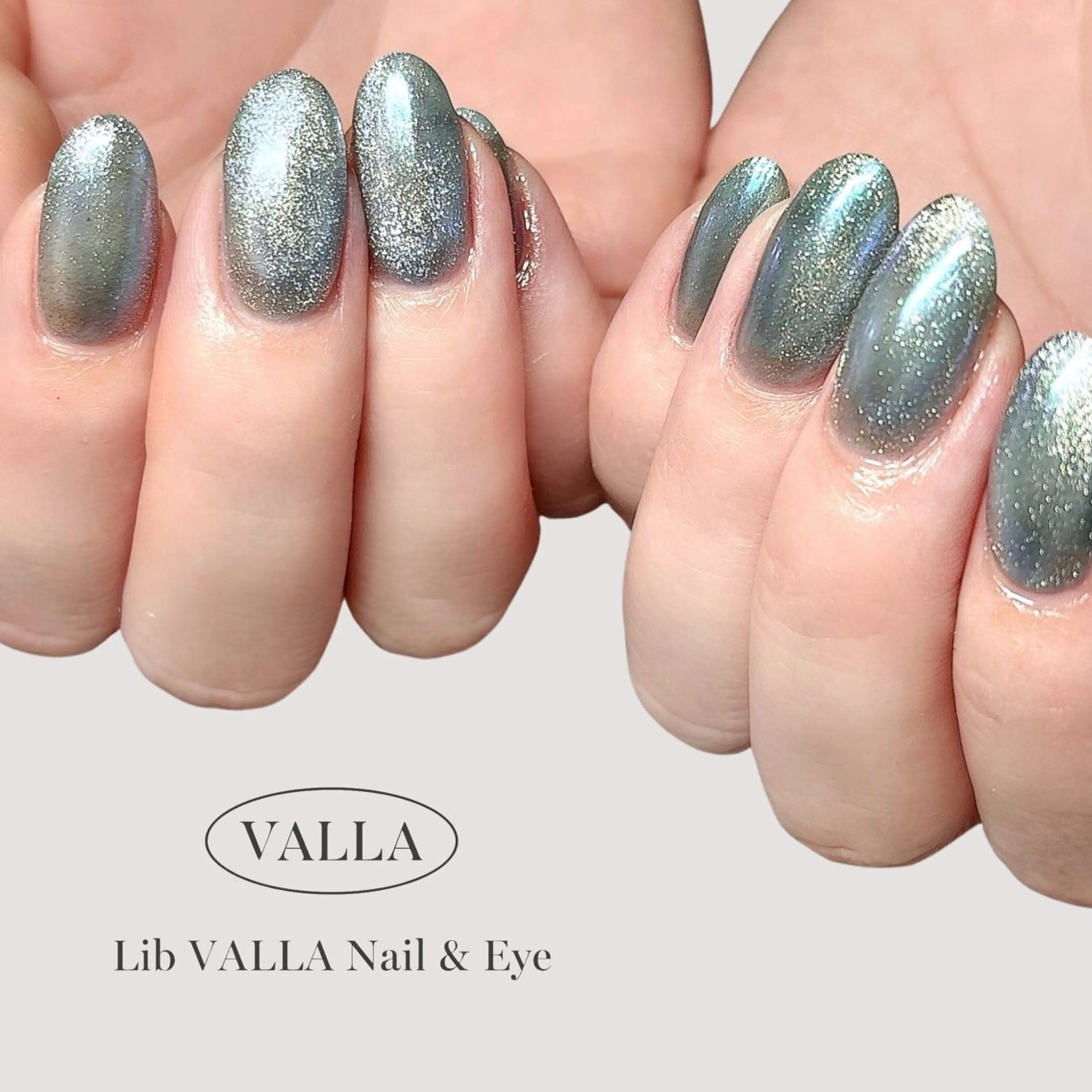 【60分オフあり】パーツデコ・ロング・ハードオフ別途全色カラー/マグネット/フィルイン可　本日空きあります🖤🩶の写真