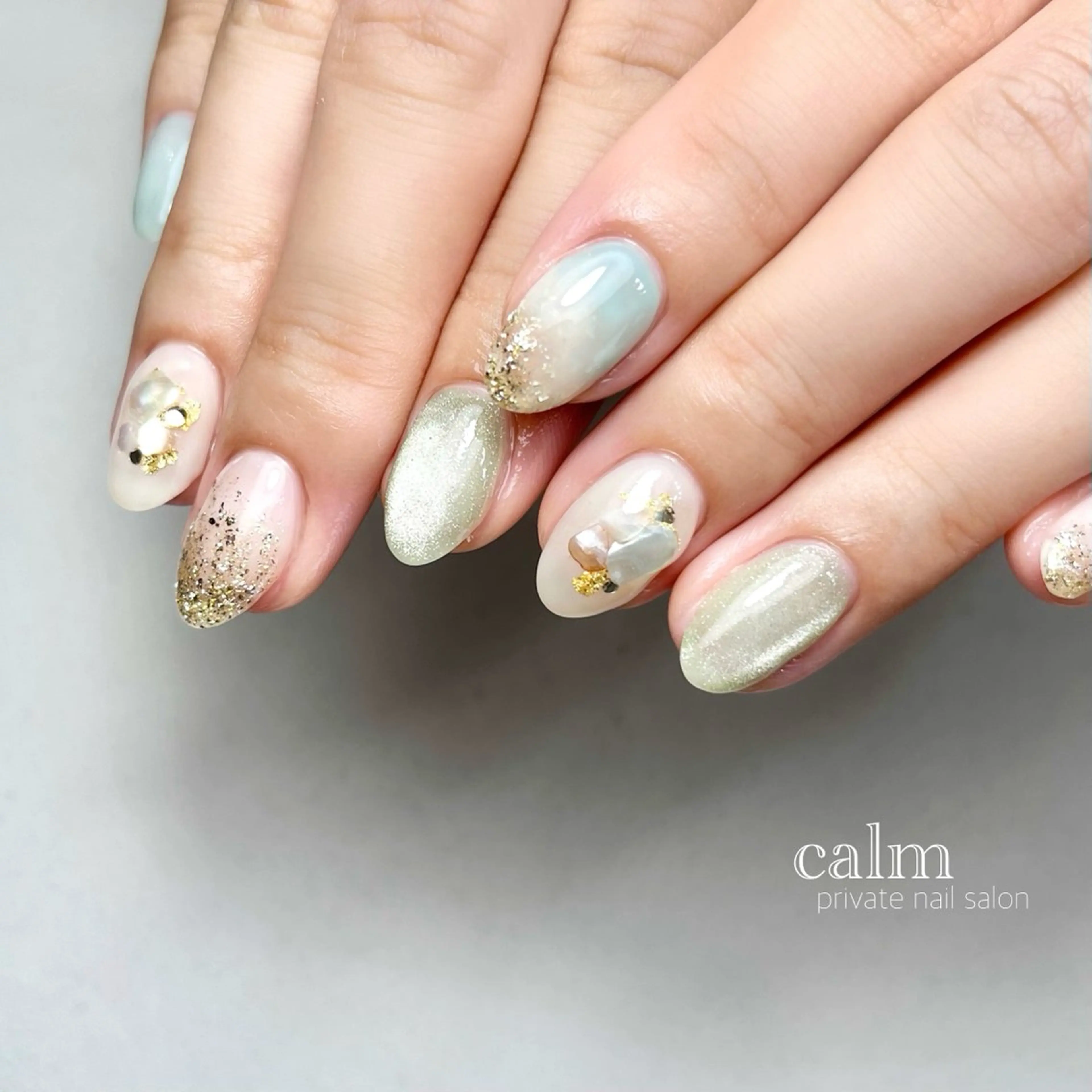 ネイル ハンドネイル calm 〔ｶｰﾑ〕のネイルデザイン