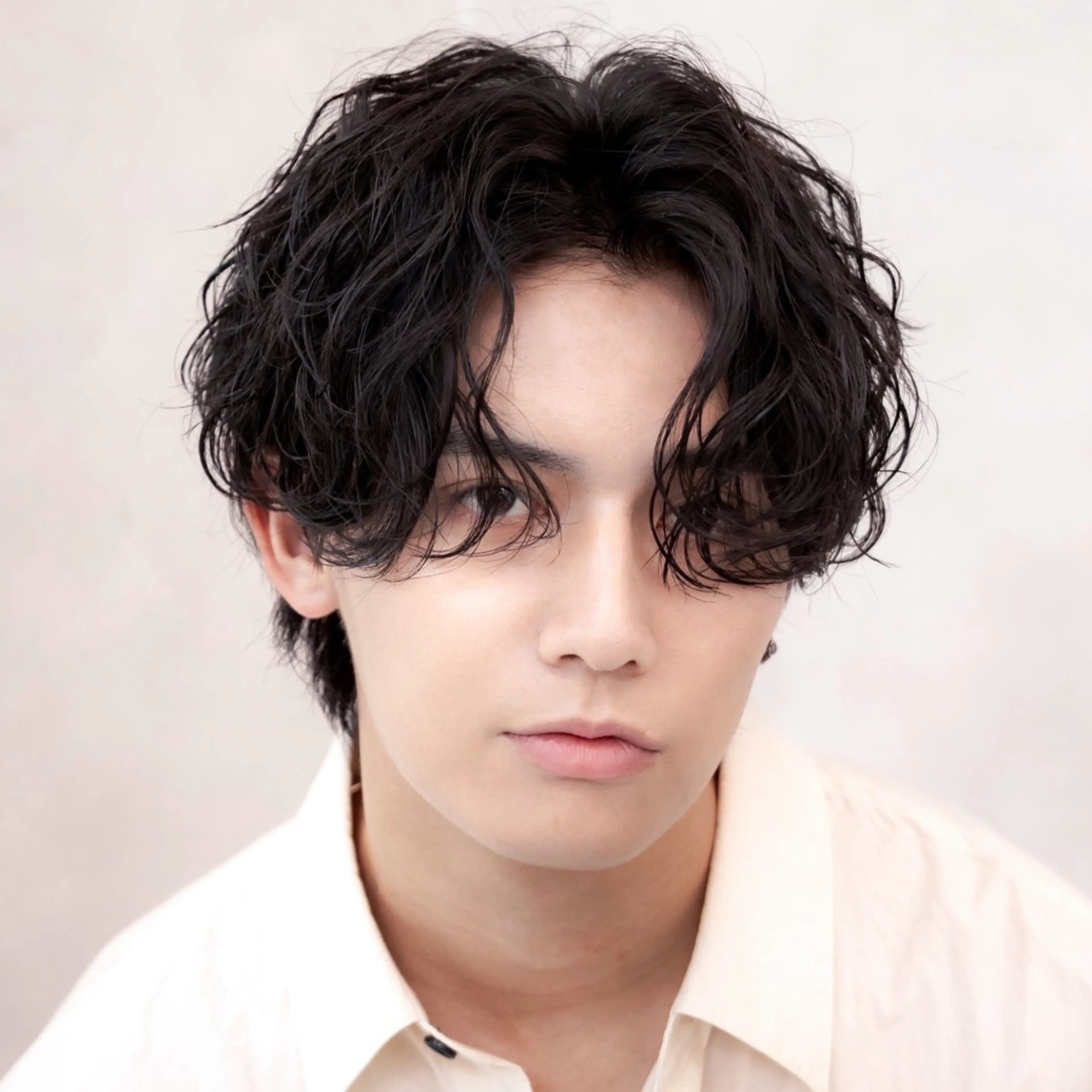 メンズ メンズパーマ 波巻きパーマ カット パーマ 【公式】Men's salonLUCEYのヘアスタイル