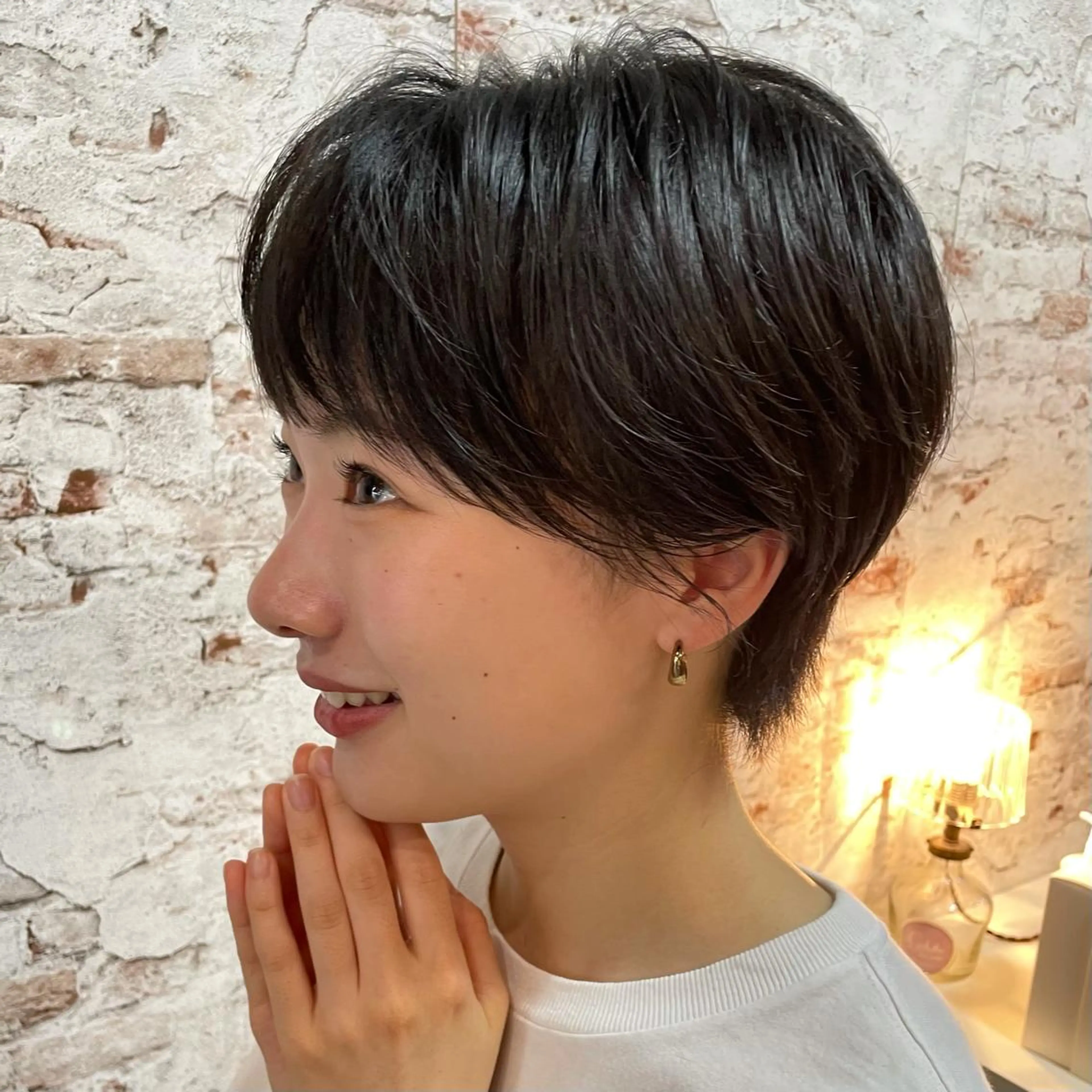 ショート 藤本 夢のヘアスタイル