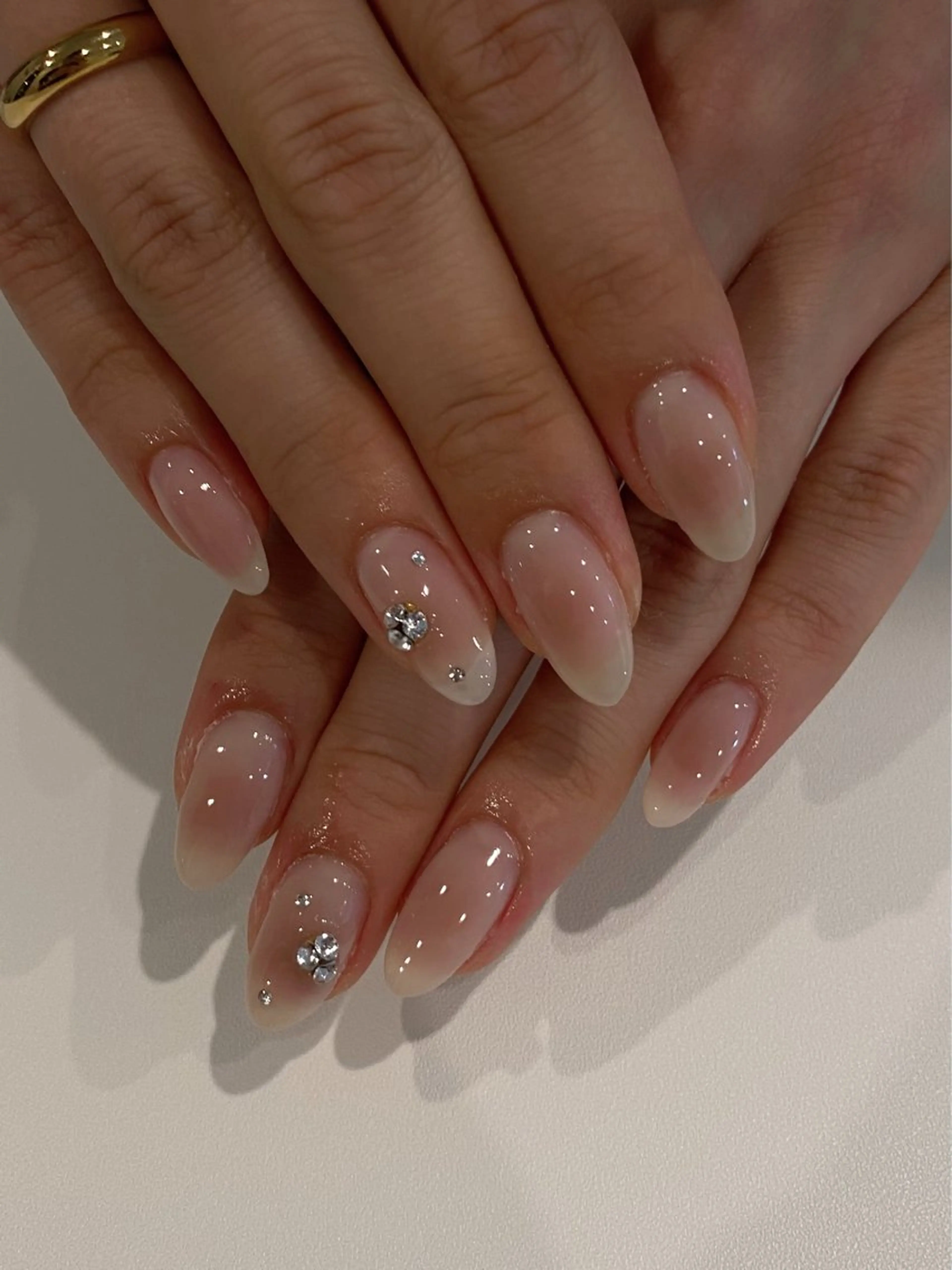 ネイル シンプルネイル ハンドネイル nailist Mikiのネイルデザイン