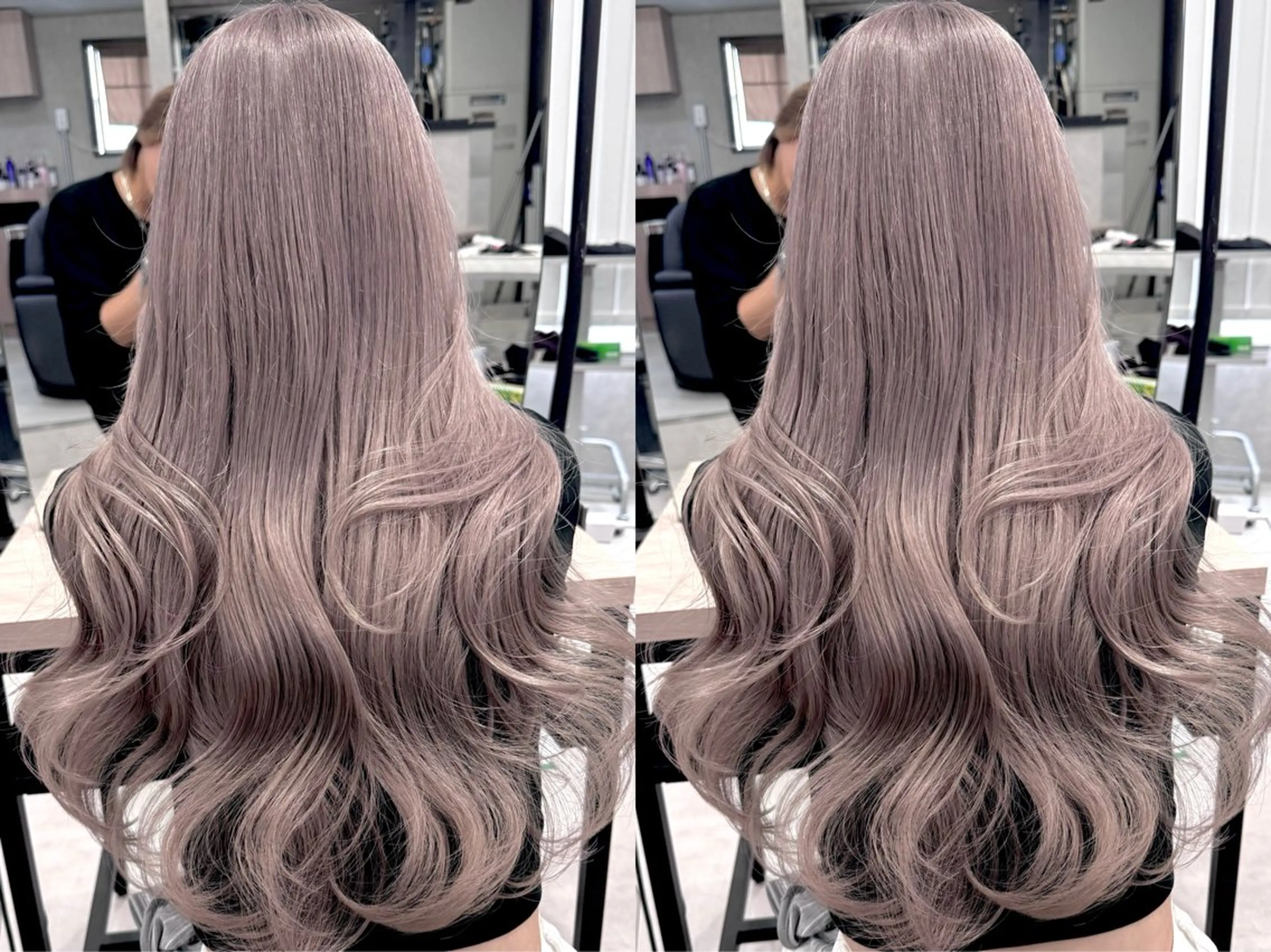 ロング ブリーチ/ハイトーン LOWRL【ロウル】のヘアスタイル