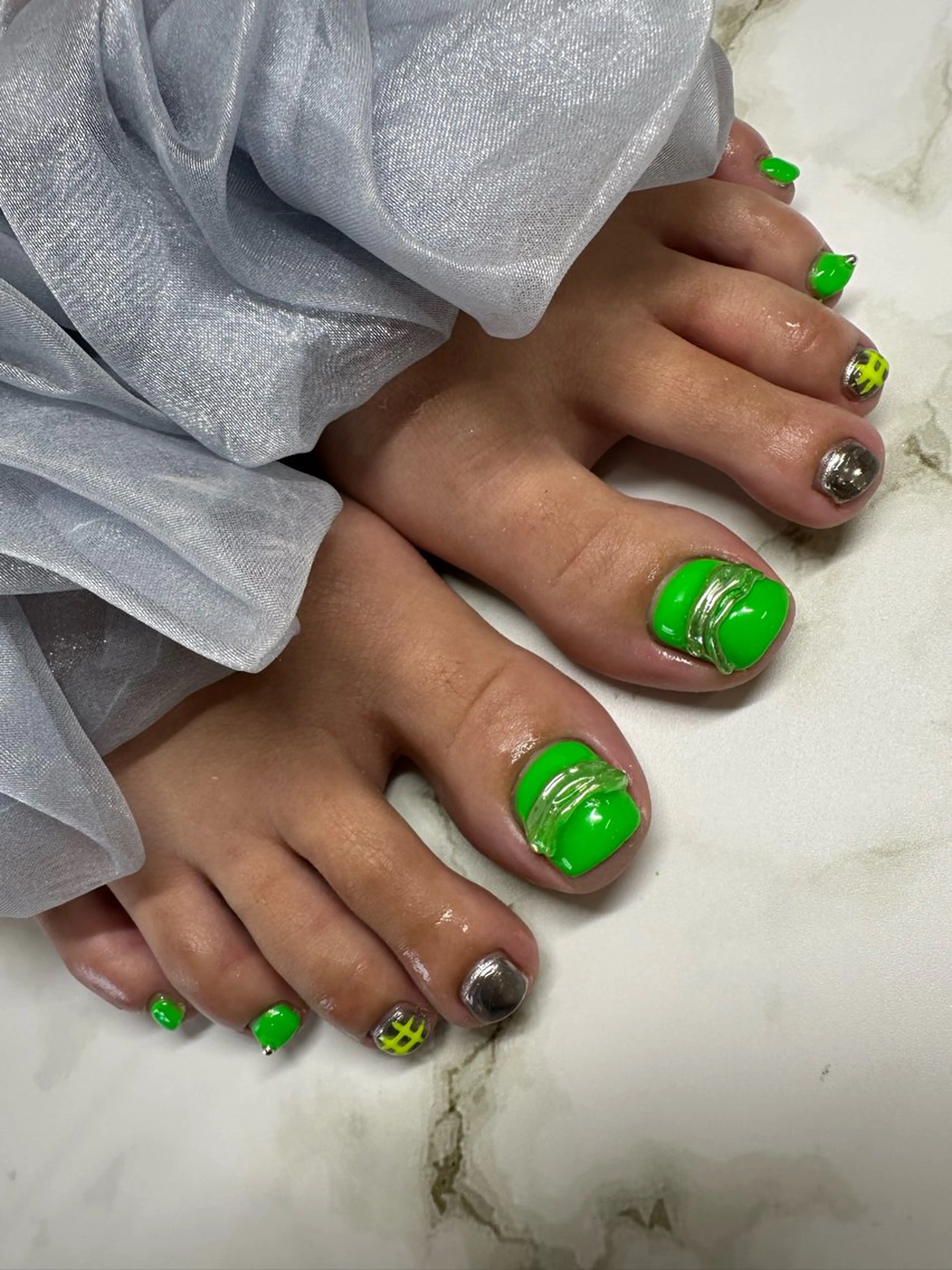 ネイル フットネイル Nail's AOAQUA所属・AOAQUA SHIORIのネイルデザイン