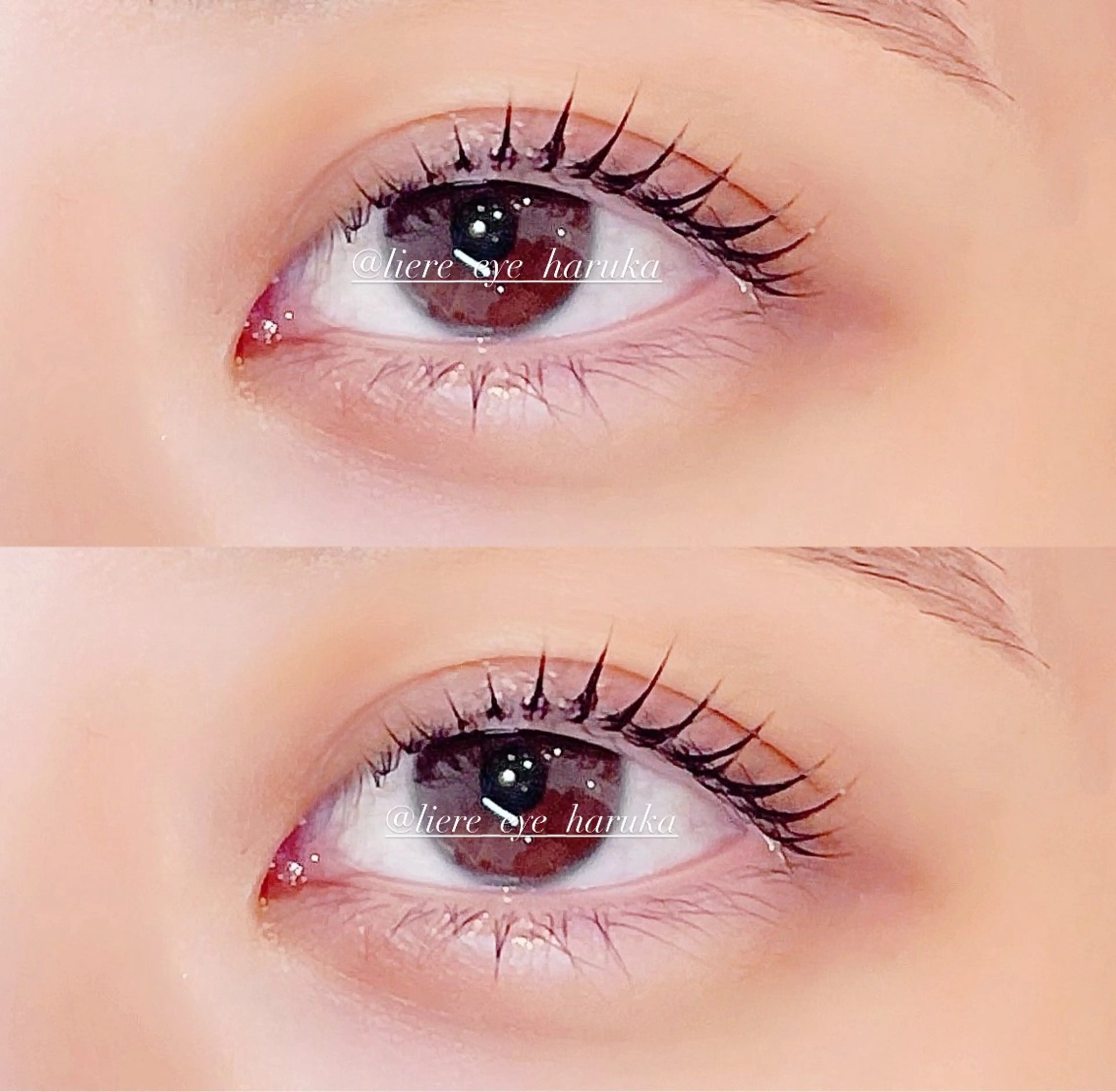 マツエク・マツパ eyelist harukaのマツエク・マツパデザイン