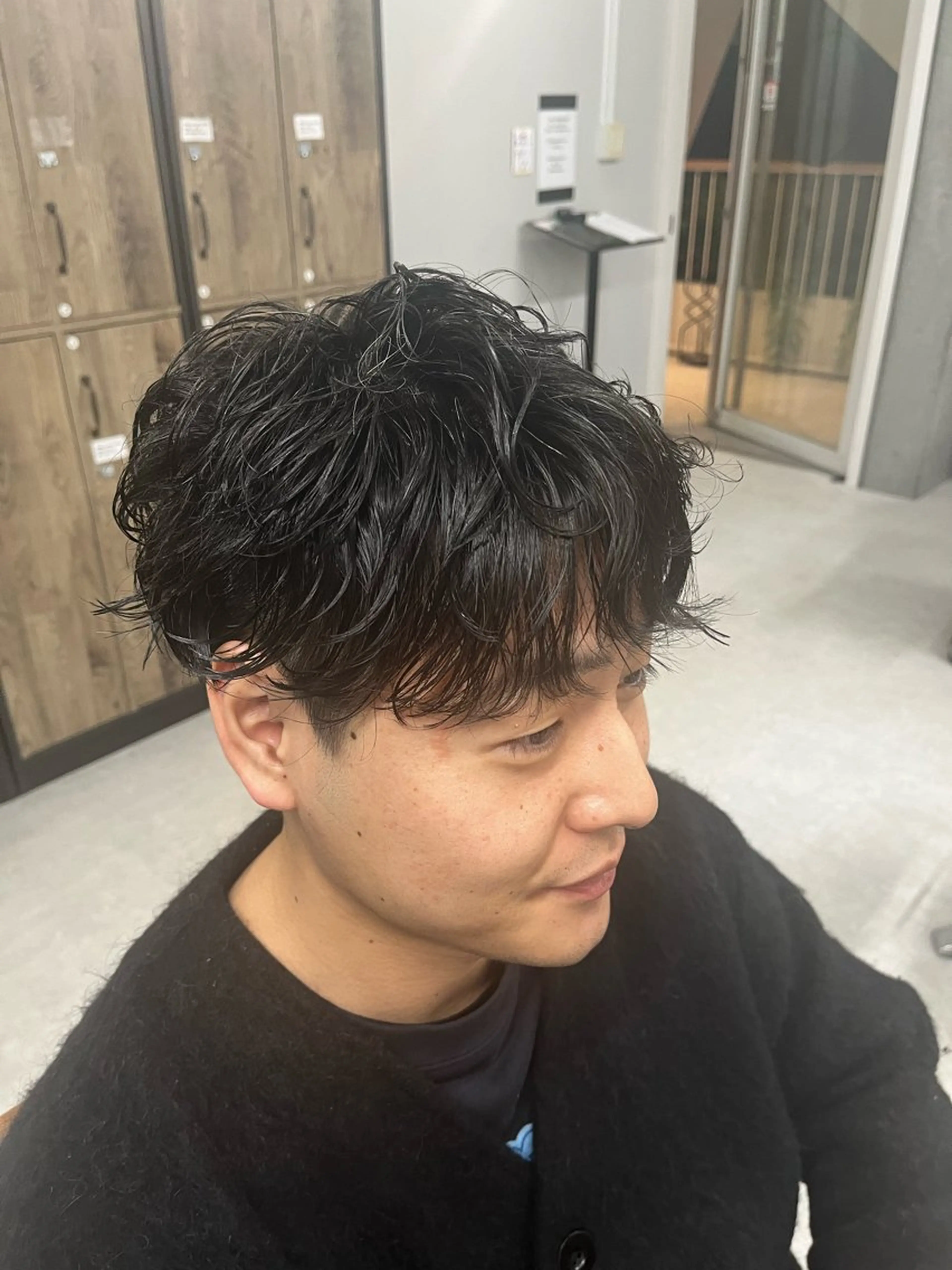 ショート パーマ メンズ メンズパーマ ニュアンスパーマ メンズ特化/パーマ /フェード/洋輔のヘアスタイル