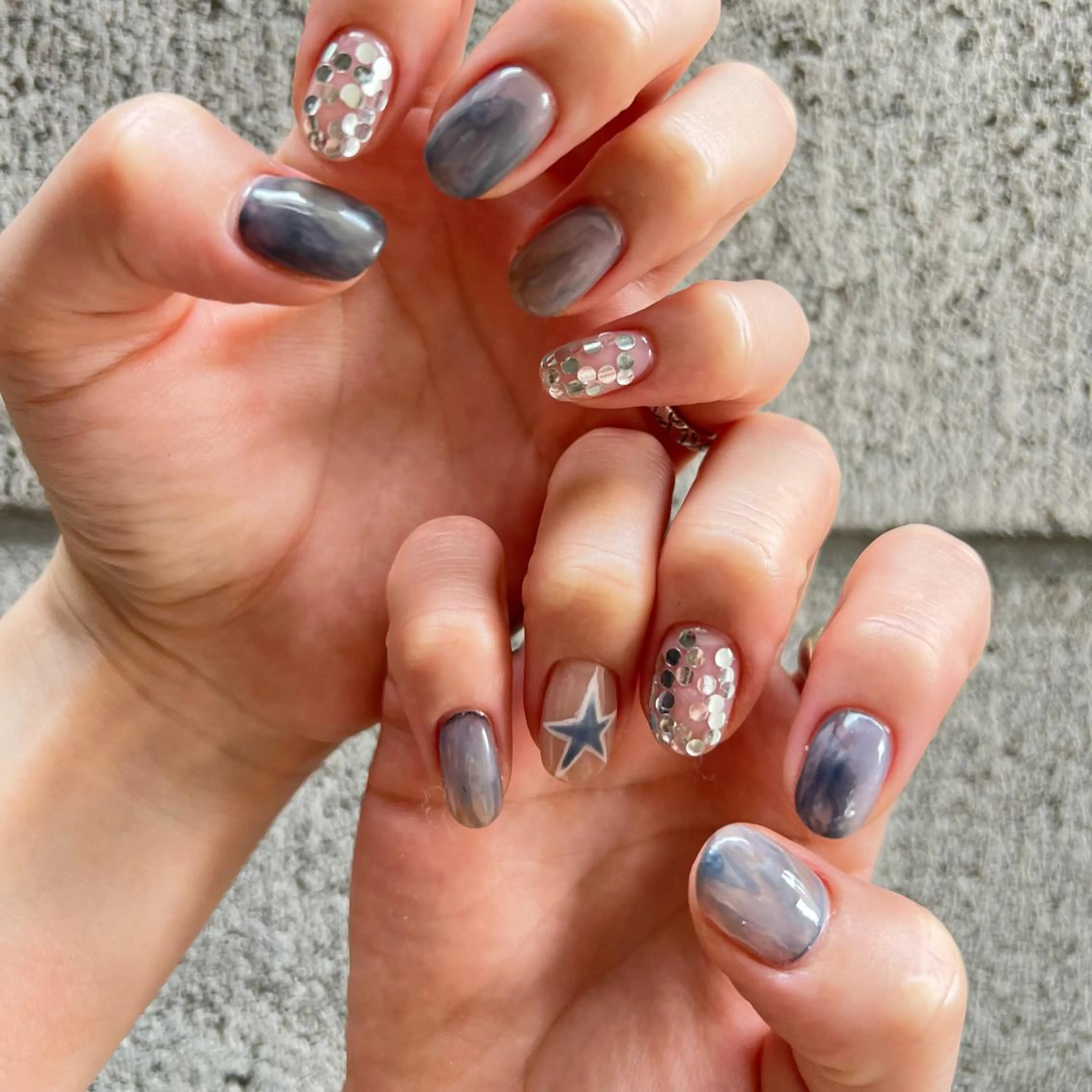 ネイル アートネイル ジェルネイル パラジェル MAKANI salonのネイルデザイン