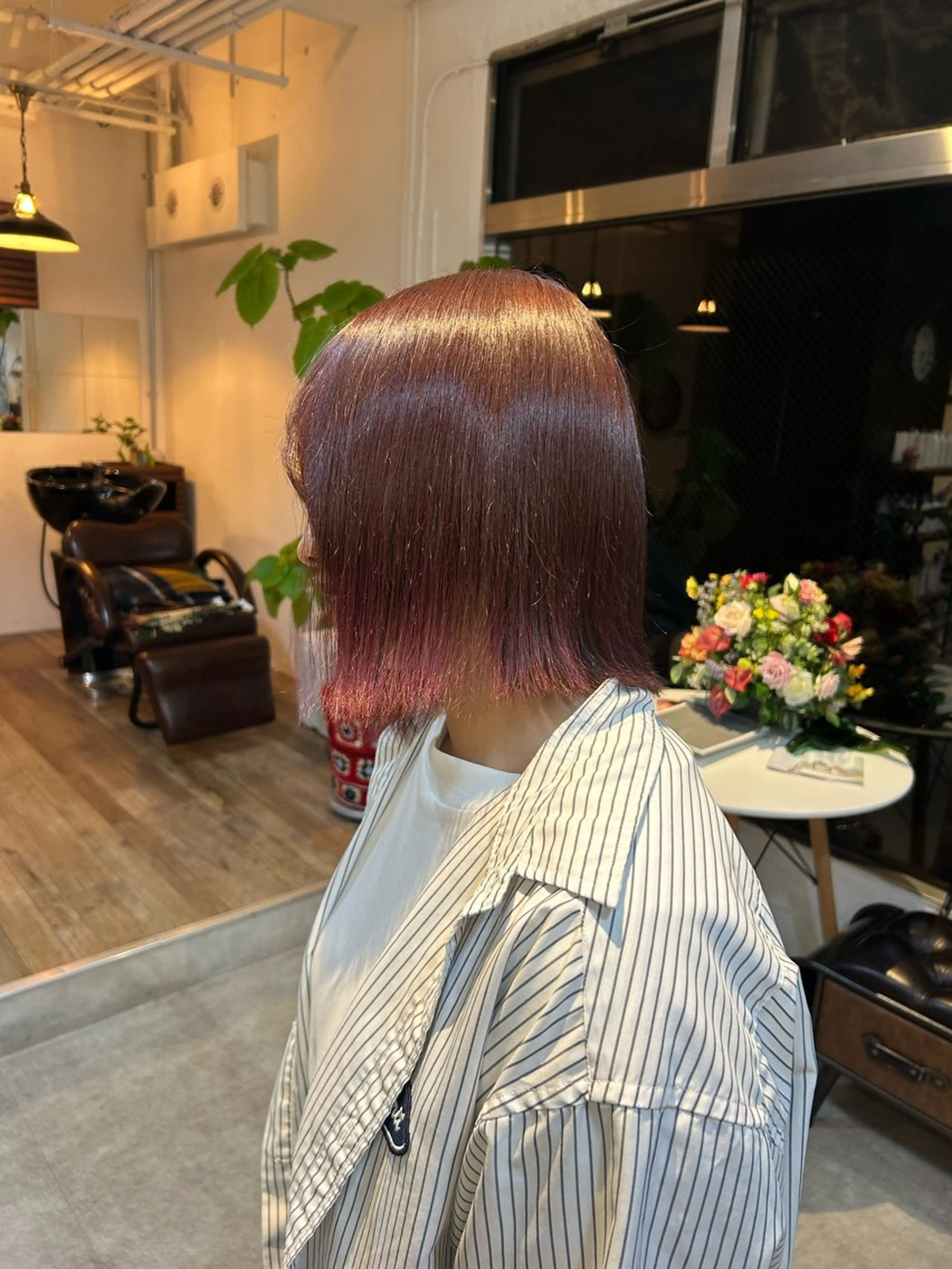 ミディアム カラー CURIO/南船場 /RIN💈🍎のヘアスタイル