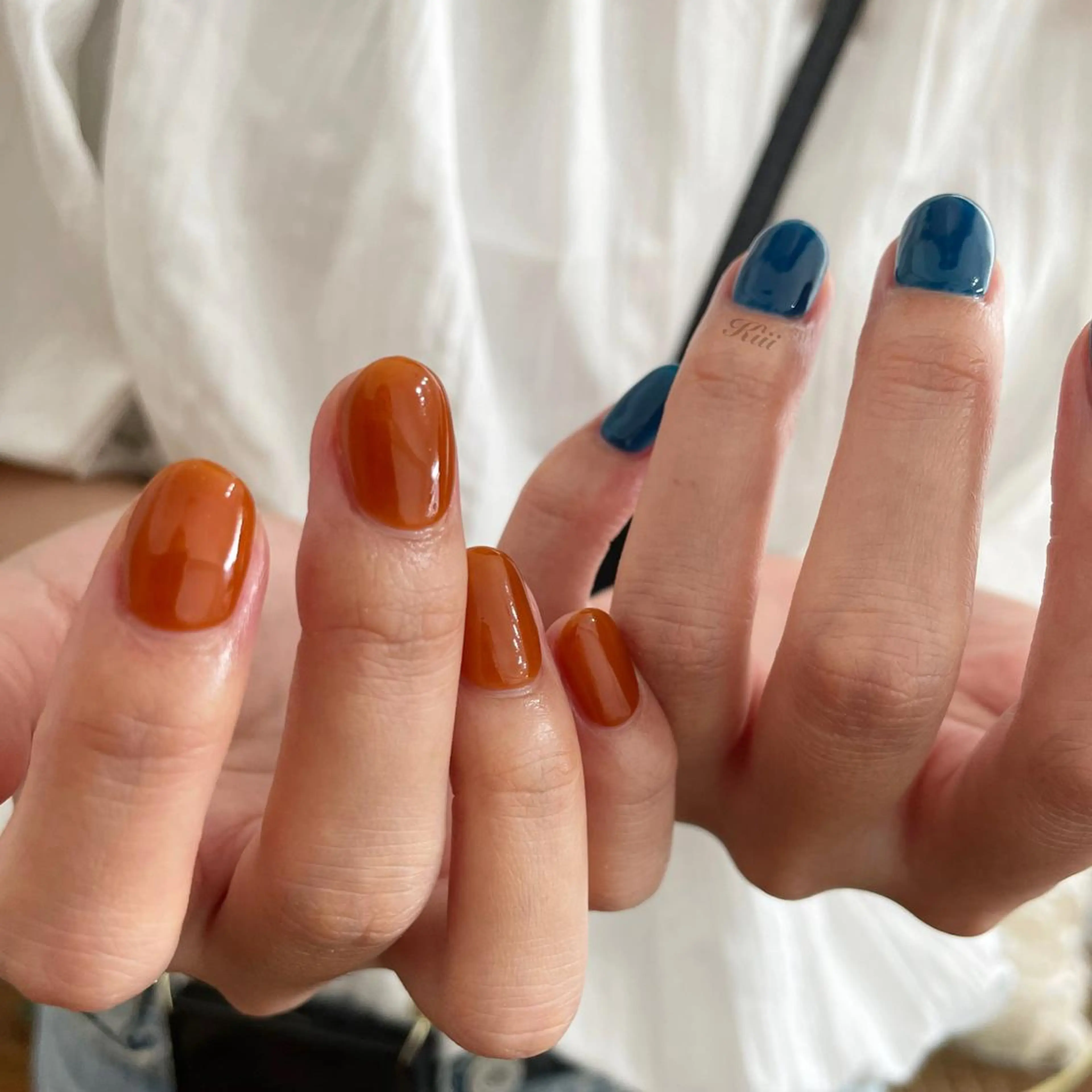 ネイル ハンドネイル フットネイル kiii.__ ✴︎*のネイルデザイン