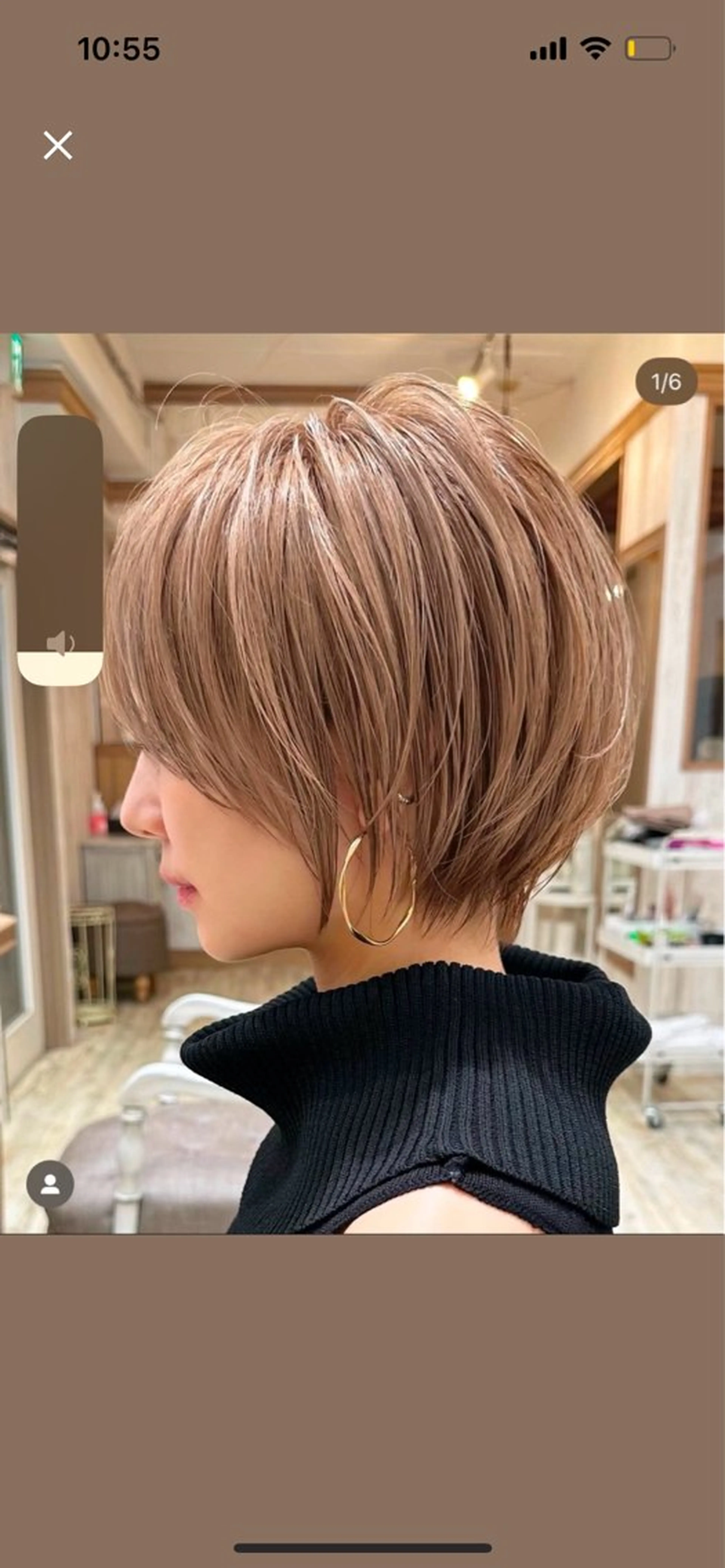 ショート 透明感カラー/似合わ せ前髪/柴田礼空のヘアスタイル