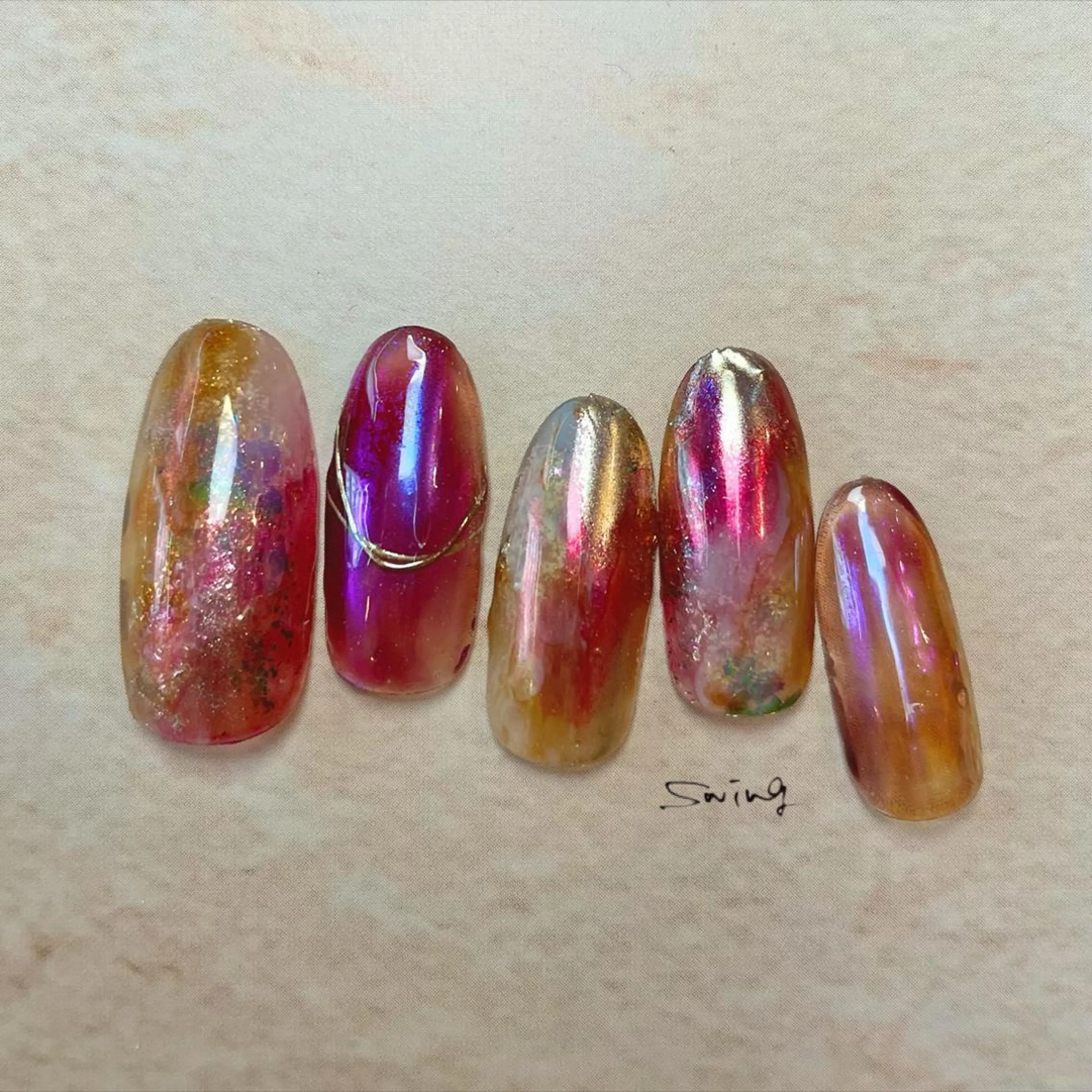 ネイル SWING Nail Salon所属・Yoshida Takakoのネイルデザイン