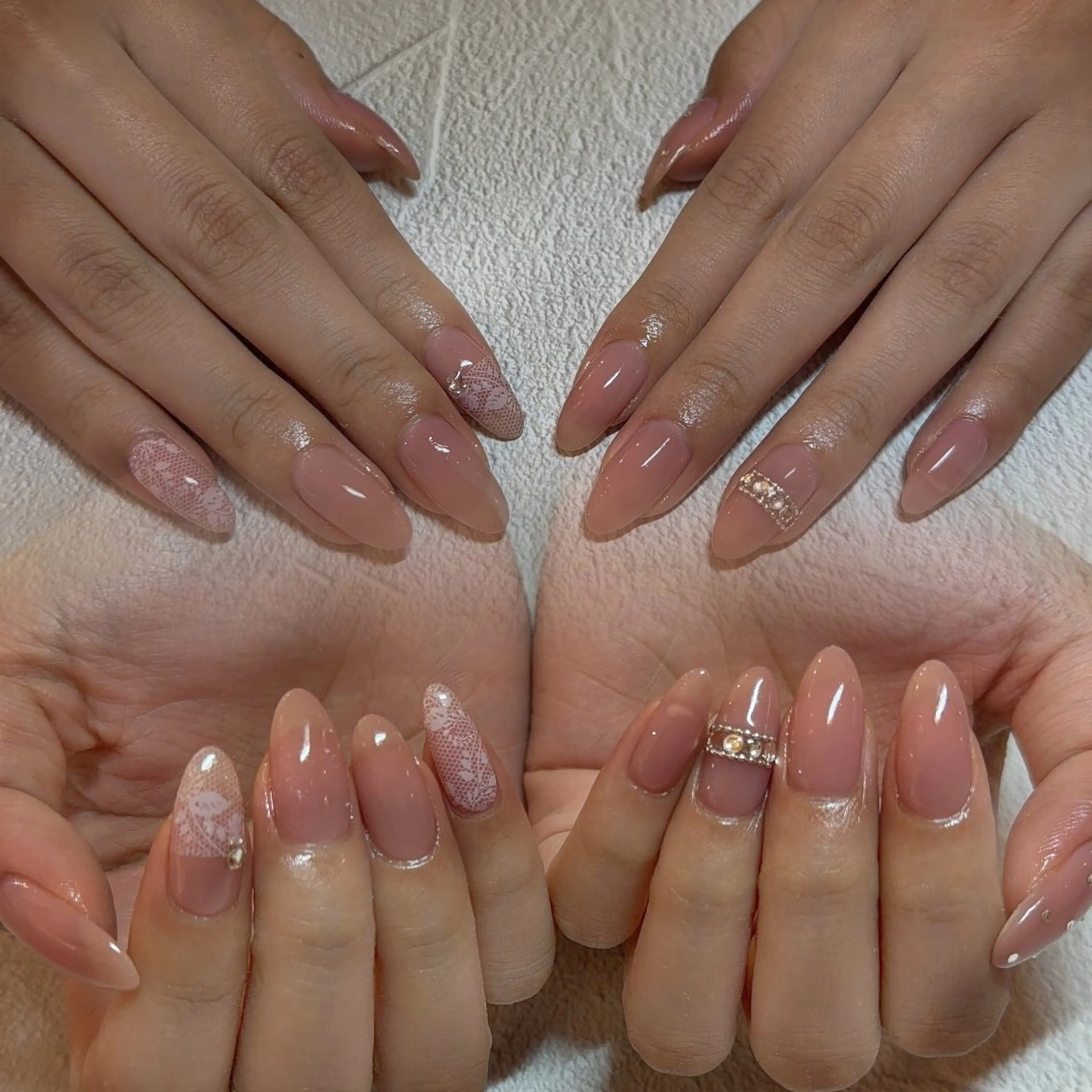 ネイル ハンドネイル Fairy Tail さくらこ🤍のネイルデザイン