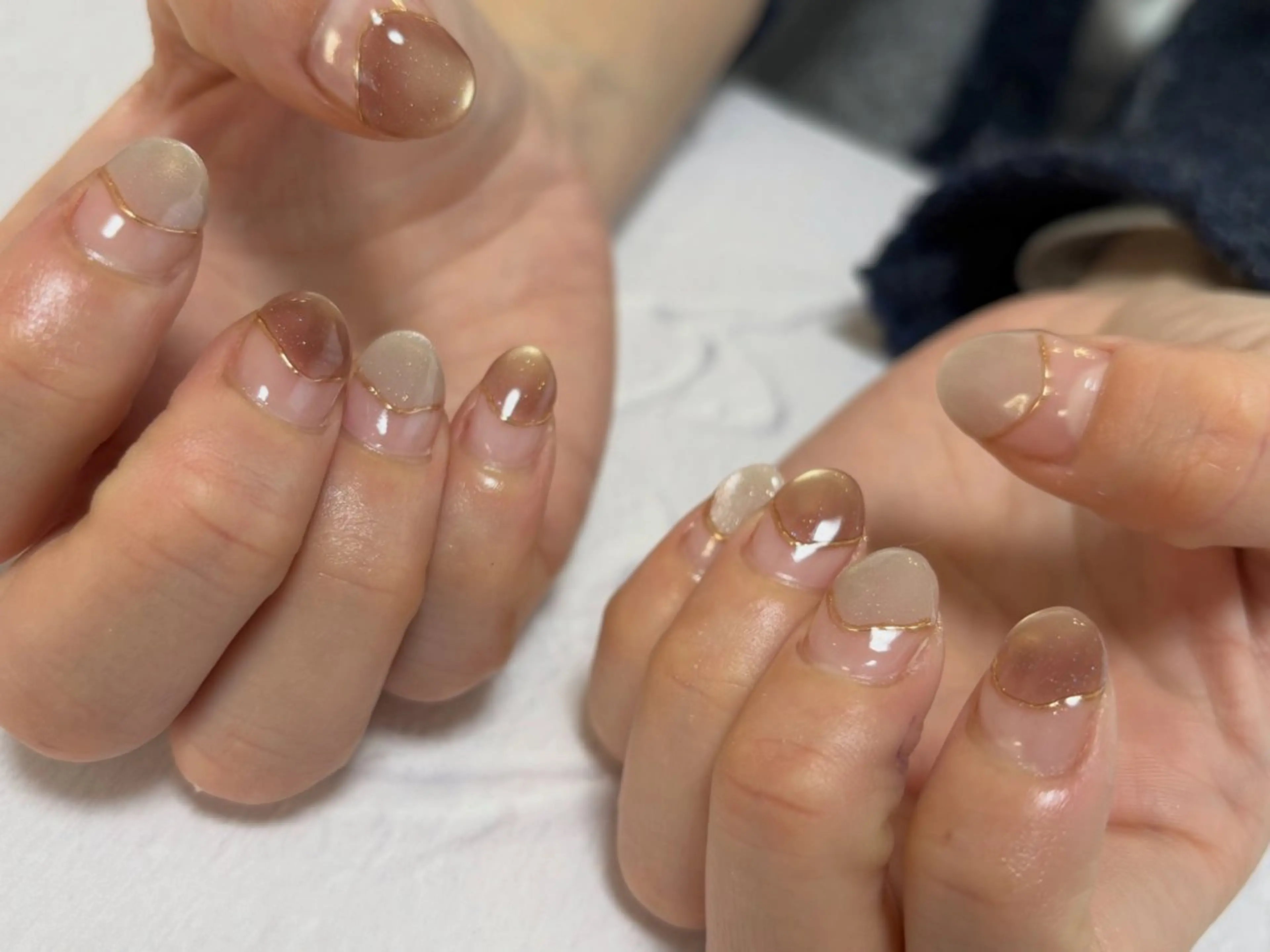 ネイル ハンドネイル 愛川町 あんすりうむのネイルデザイン