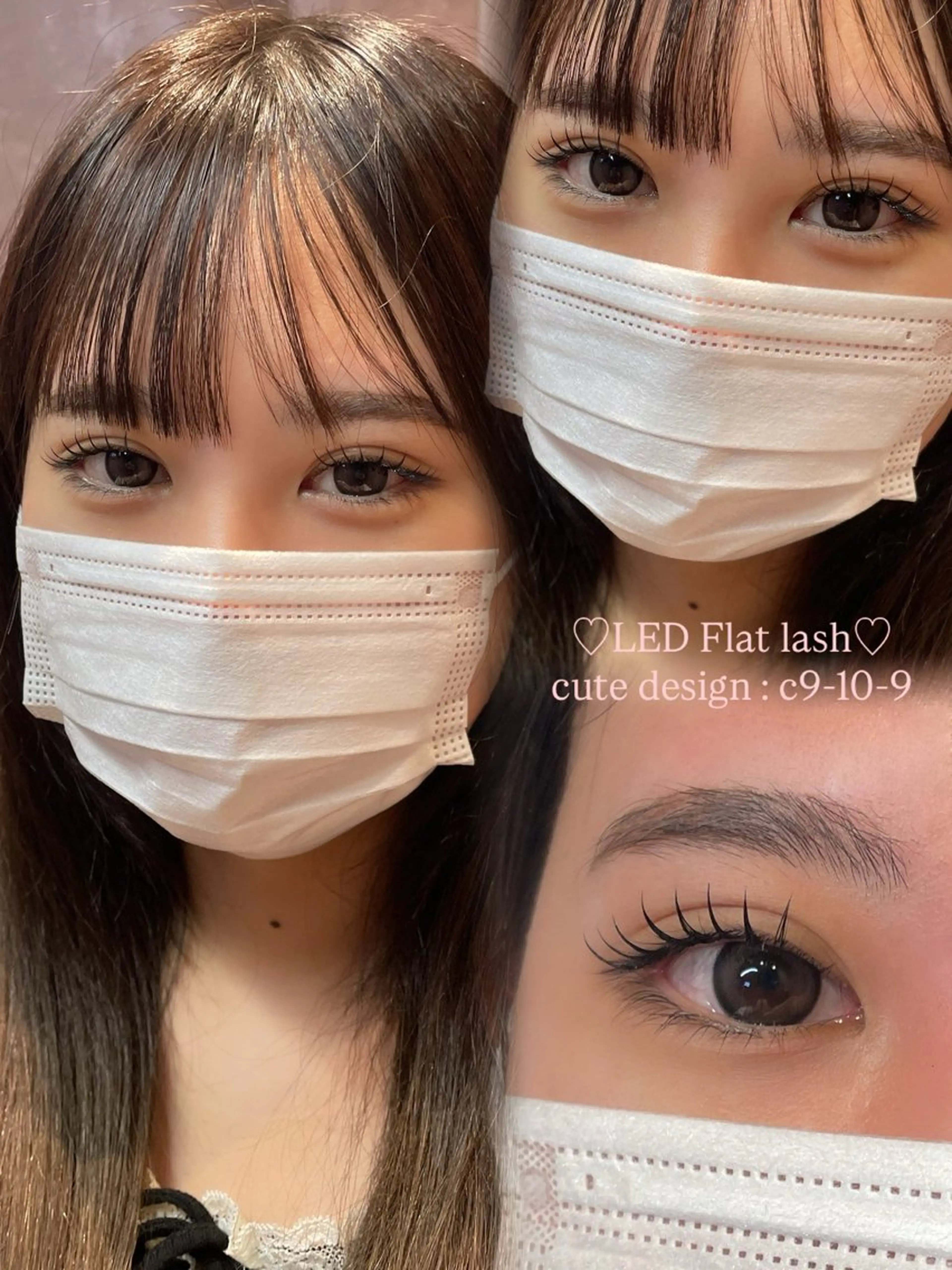 【最新技術LED】もち◎LEDマツエク/エクステ100本までの写真