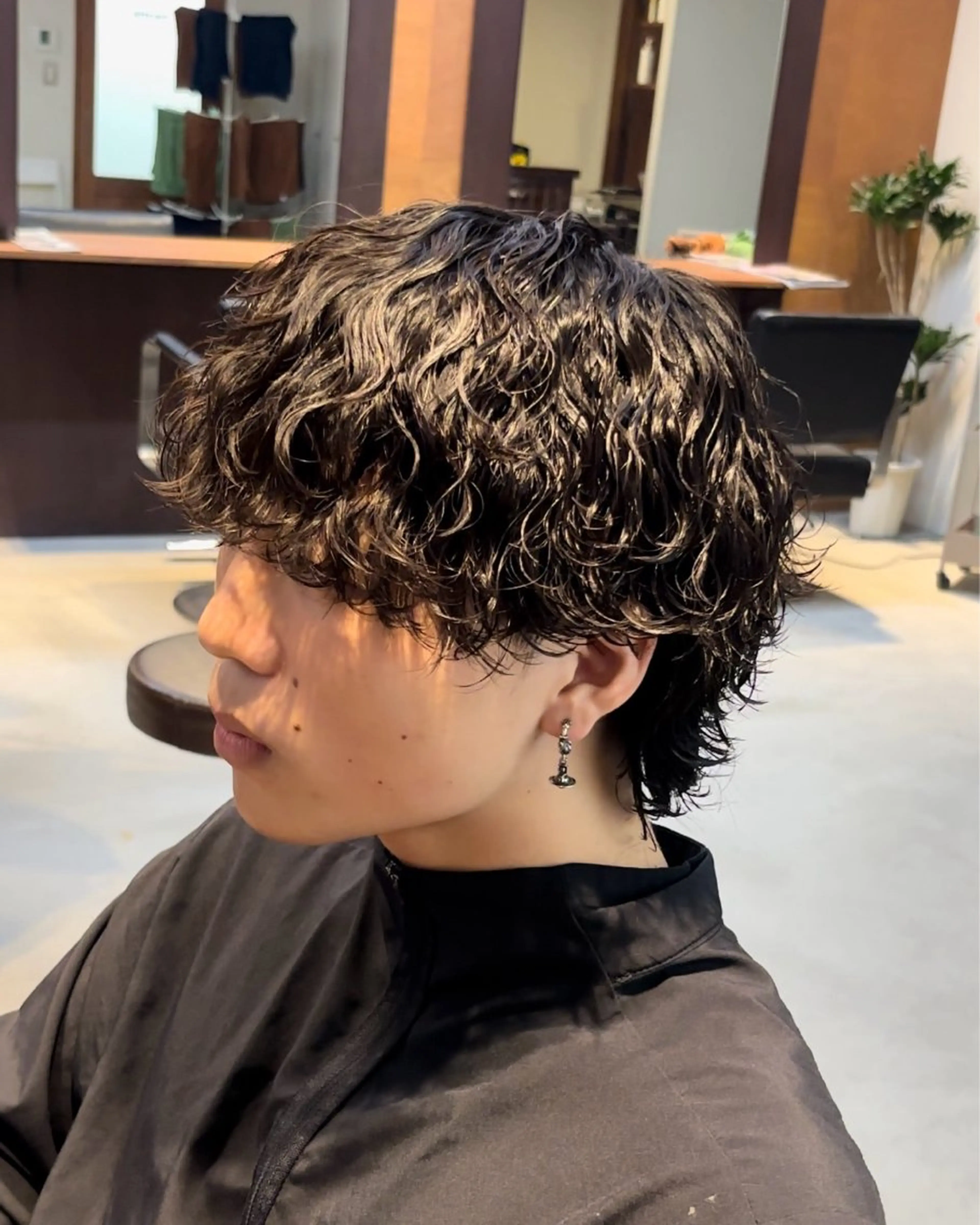 【ミニモ学割限定】メンズカット+パーマの写真