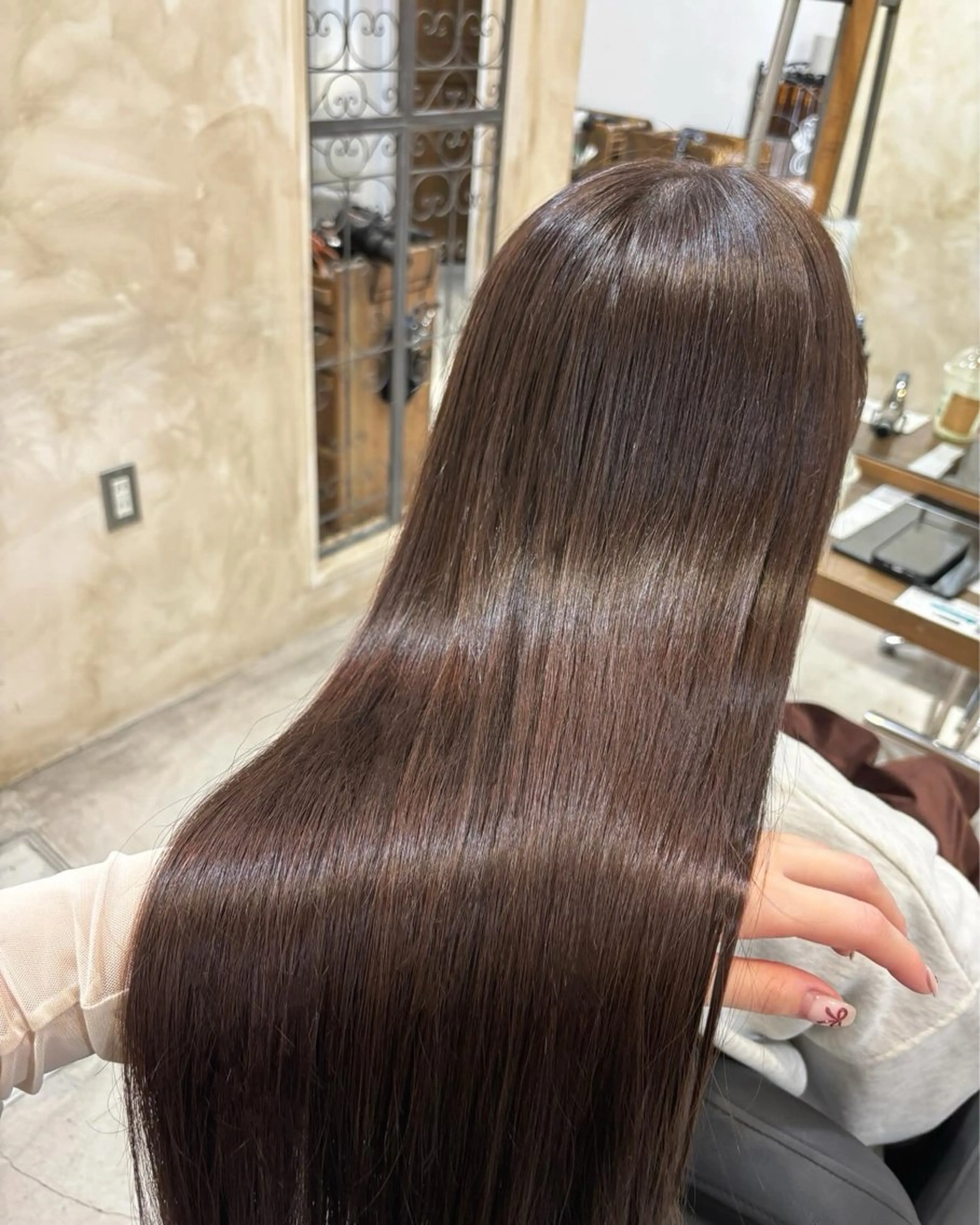 🔥リピーター続出🔥カット＋透明感カラー＋新作5step Aujua treatment❤️‍🔥パウチつき🎁✨の写真