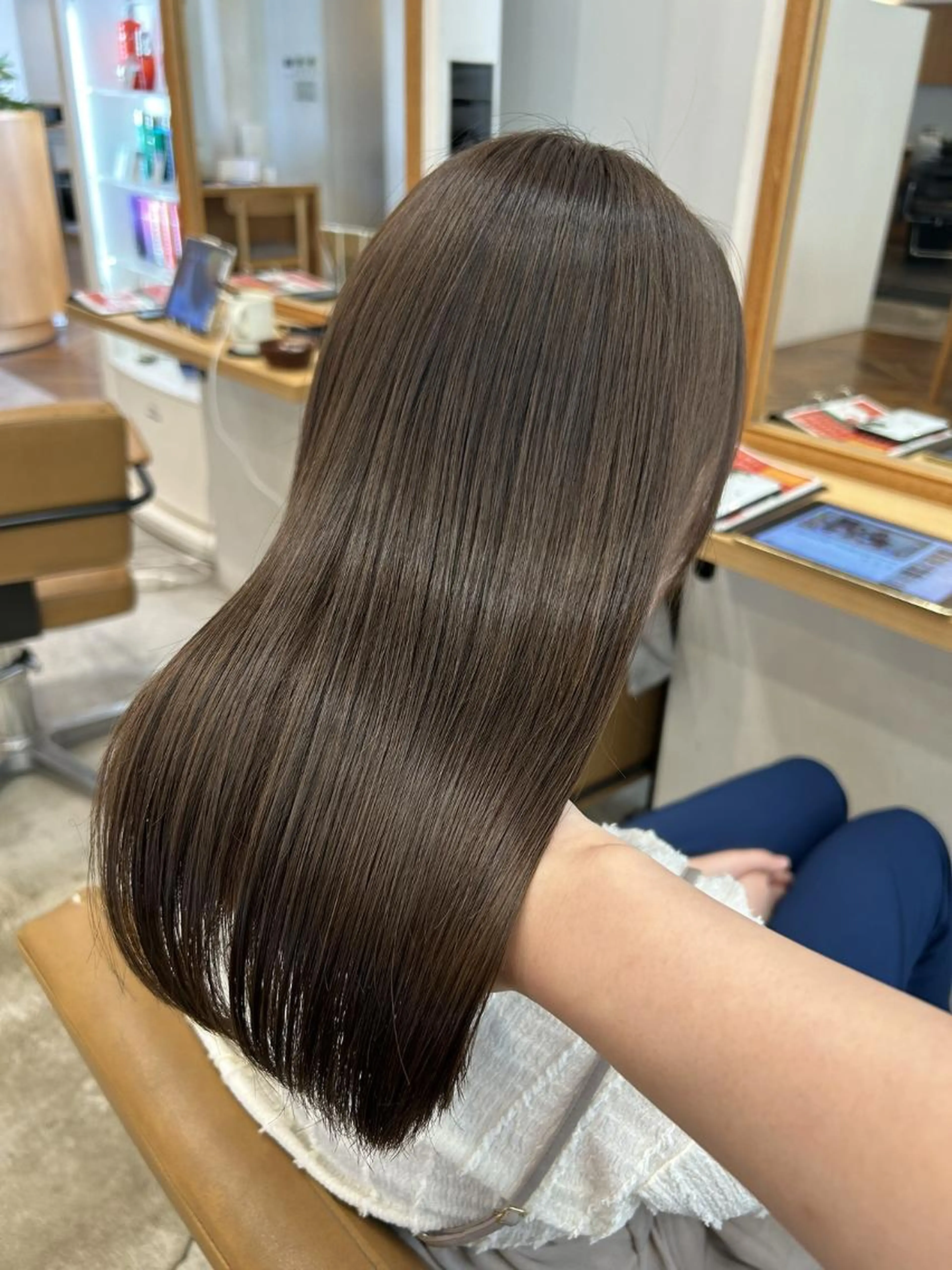 【U24】似合わせカット&透明感カラー&髪質改善トリートメント ※24歳以下限定 ※長さによってはロング料金がかかりますの写真