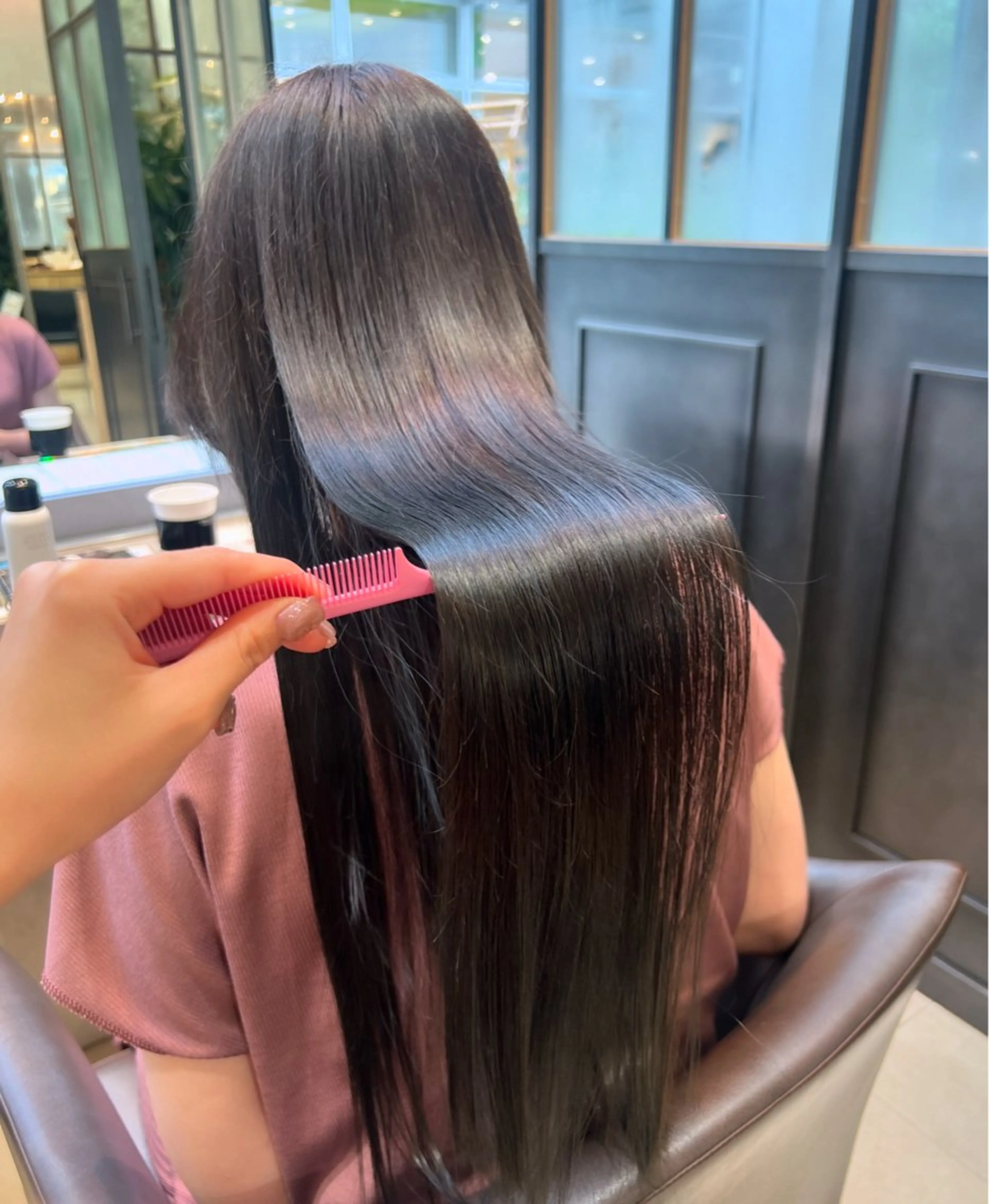 ロング カラー 髪質改善 ヘアカラー 🫧Ai/ ロロネー森ノ宮💖のヘアスタイル