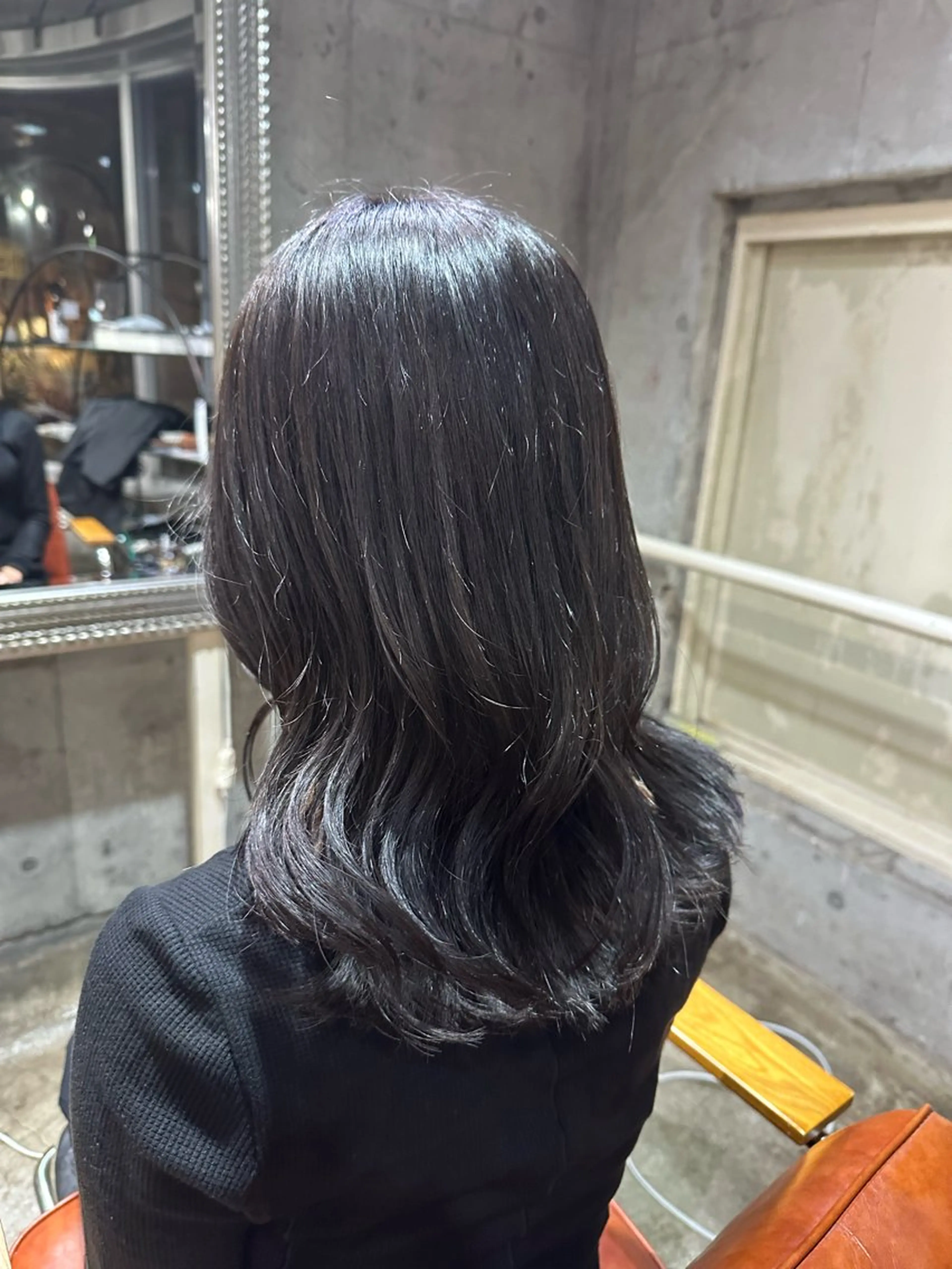 ミディアム 🔥コテ巻き風 ボブパーマ🔥のヘアスタイル