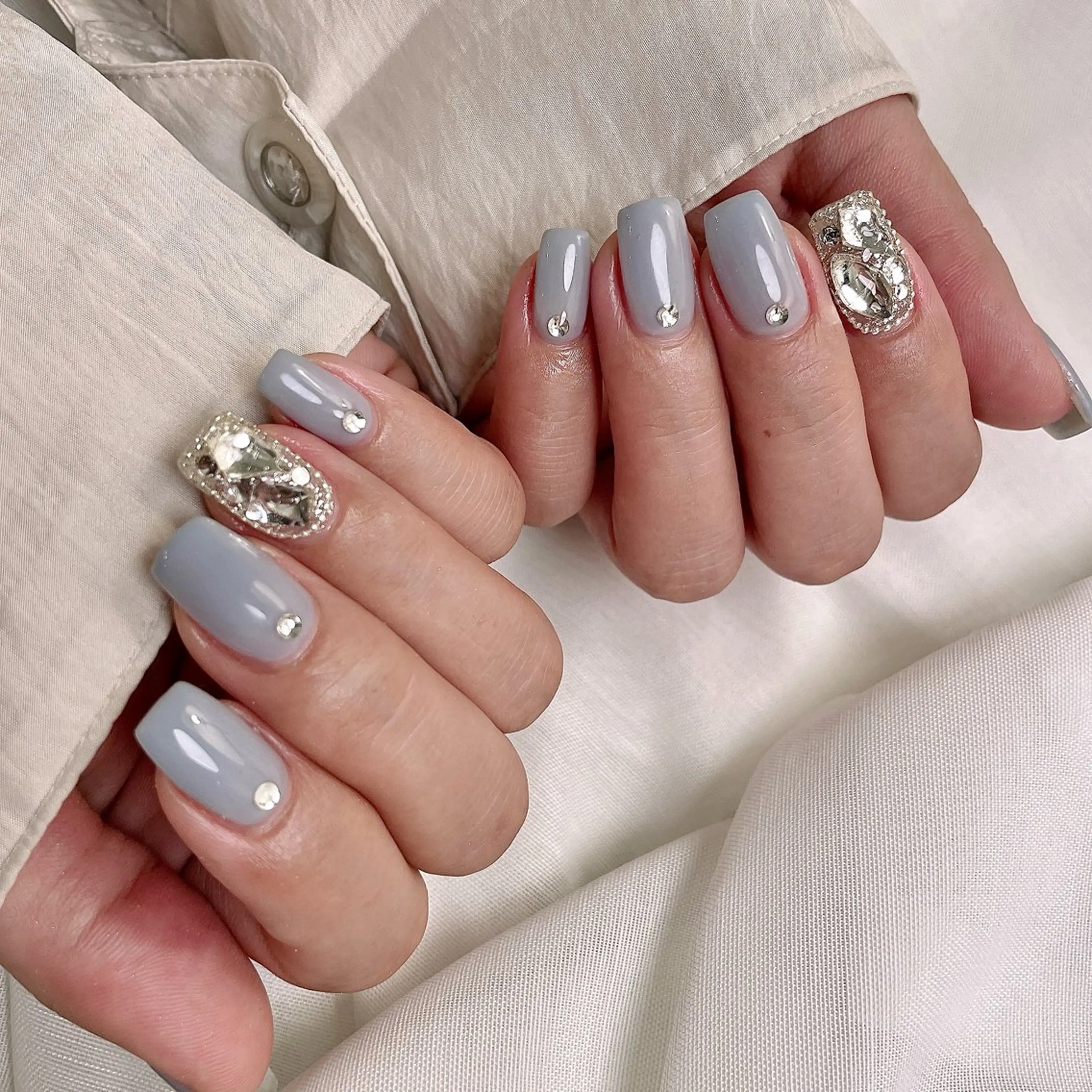 ネイル キラキラネイル Rich+nail 🫧仙台🫧のネイルデザイン