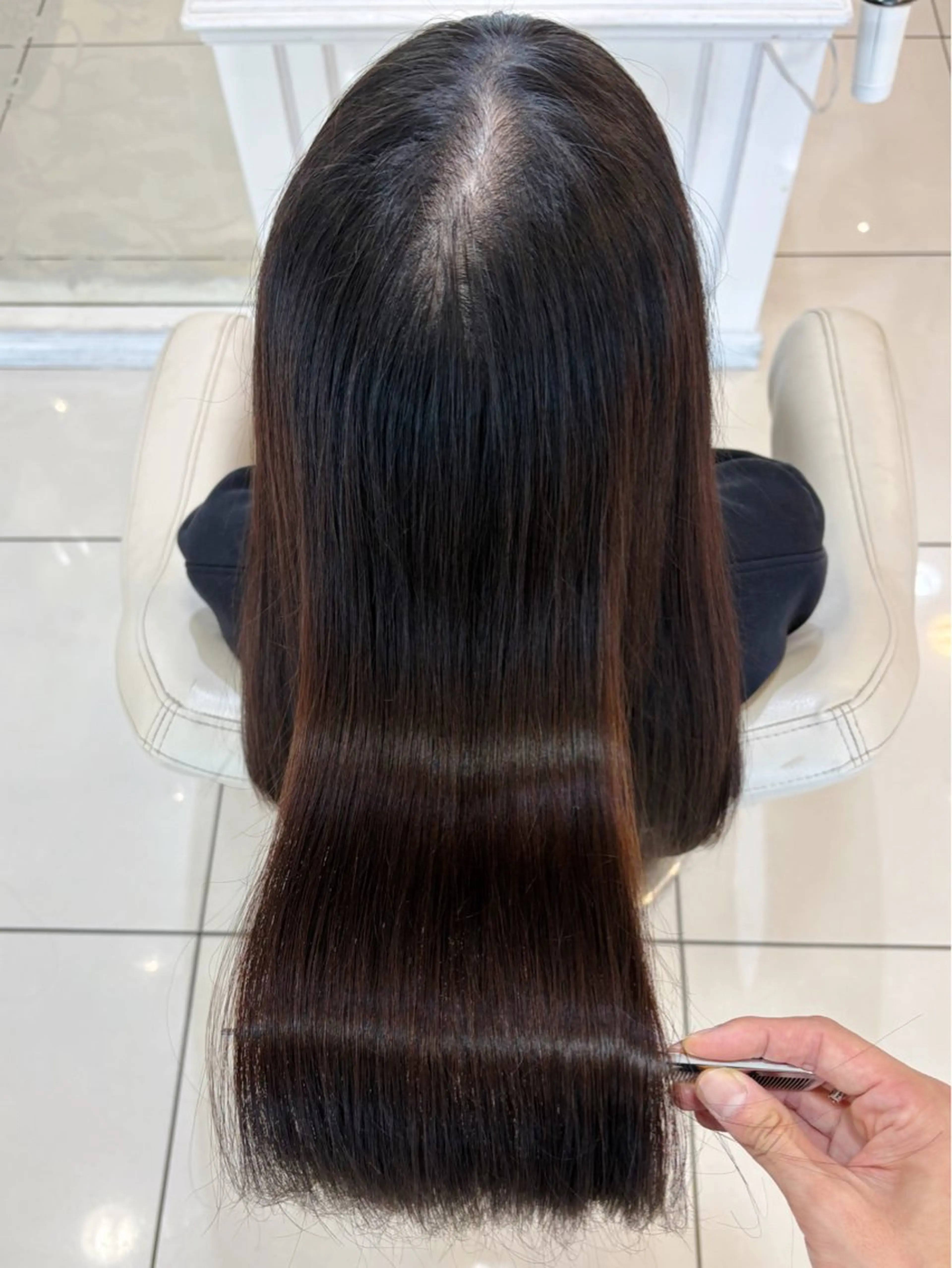 ロング トリートメント カット トリートメント 高橋 佑のヘアスタイル