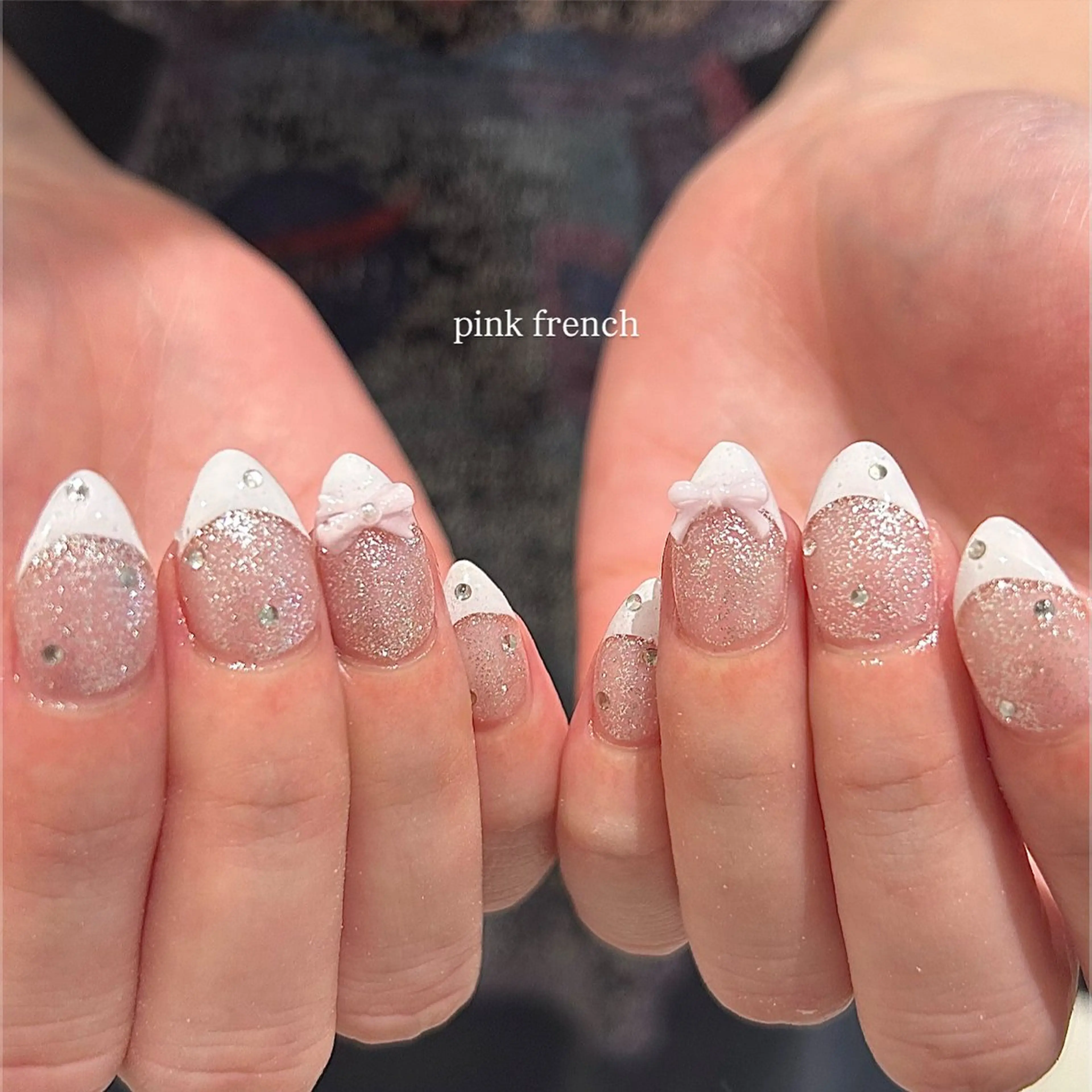 ネイル ハンドネイル honoka ガーリーネイル໒꒱のネイルデザイン