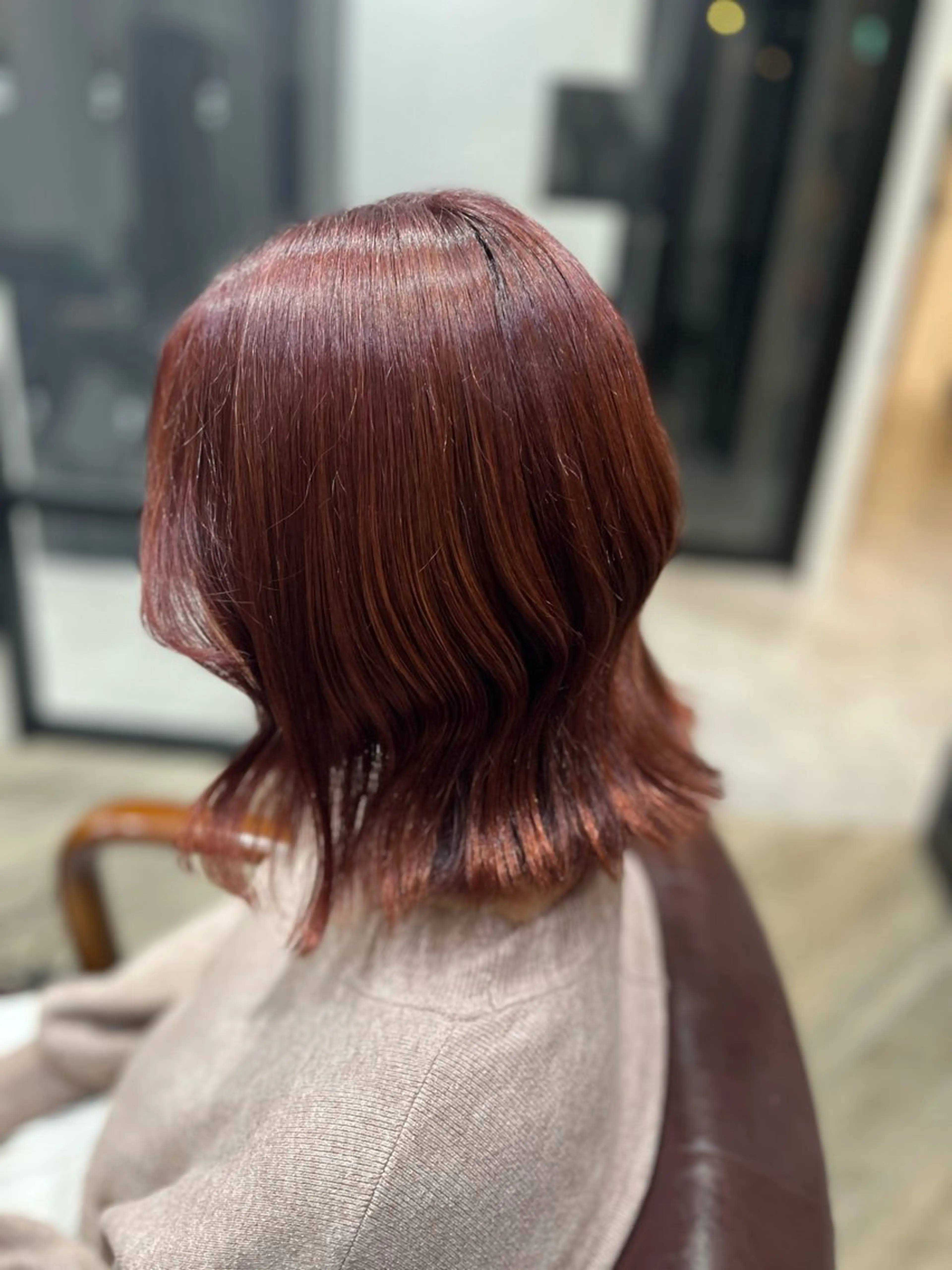 ミディアム カラー ラベンダーカラー ピンクカラー ピンクラベンダー カット ヘアカラー トリートメント 🫧ぷる艶カラー🫧 Yuubi🦩のヘアスタイル