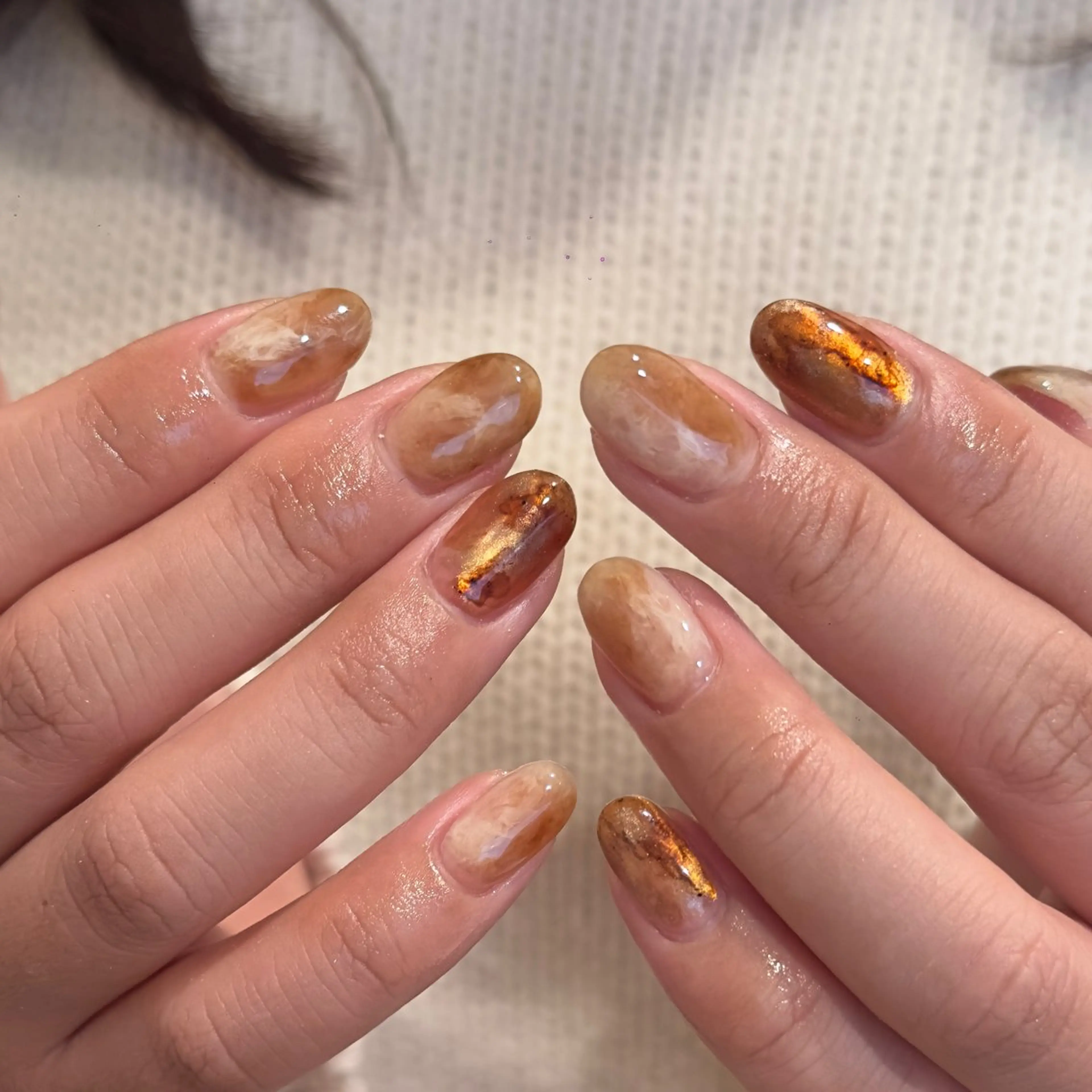 ネイル ハンドネイル 🎀 Hiyubi._.nail 🫧所属・🎀フェイ フェイ🫧💗のネイルデザイン