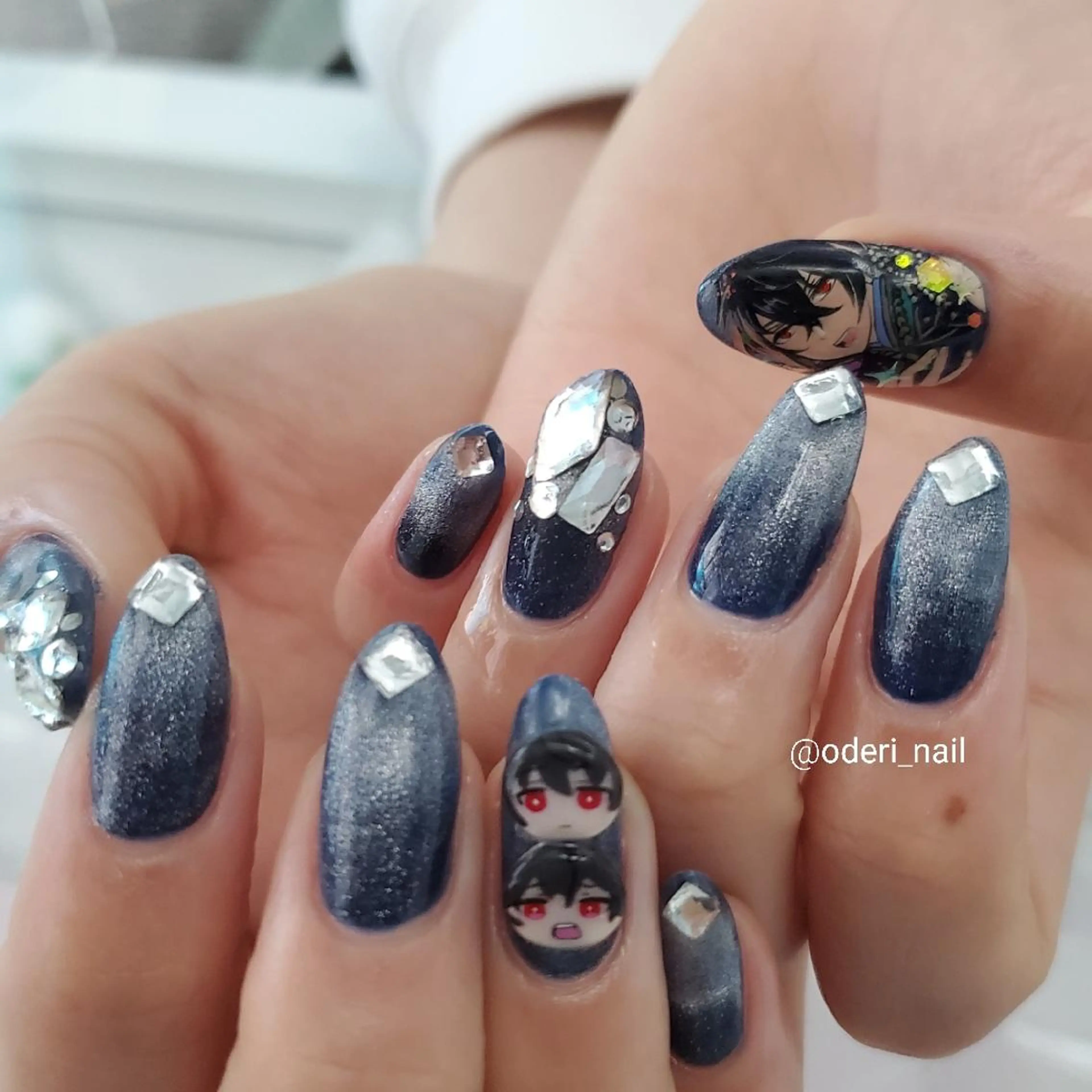 ネイル アートネイル ジェルネイル おで@ oderi_nailのネイルデザイン