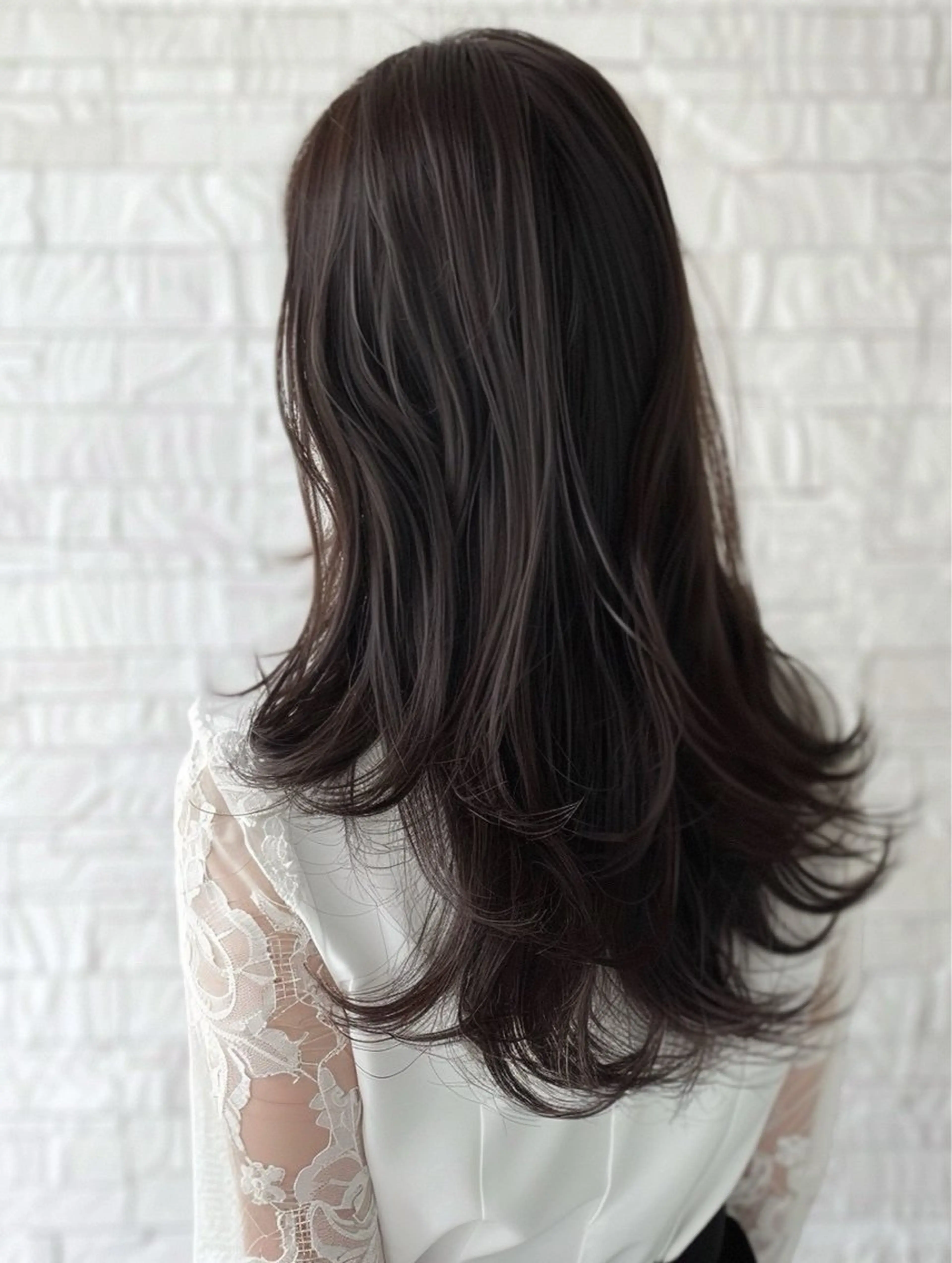 ロング カット ヘアカラー パーソナルカラー/ 似合わせ/山村さらのヘアスタイル