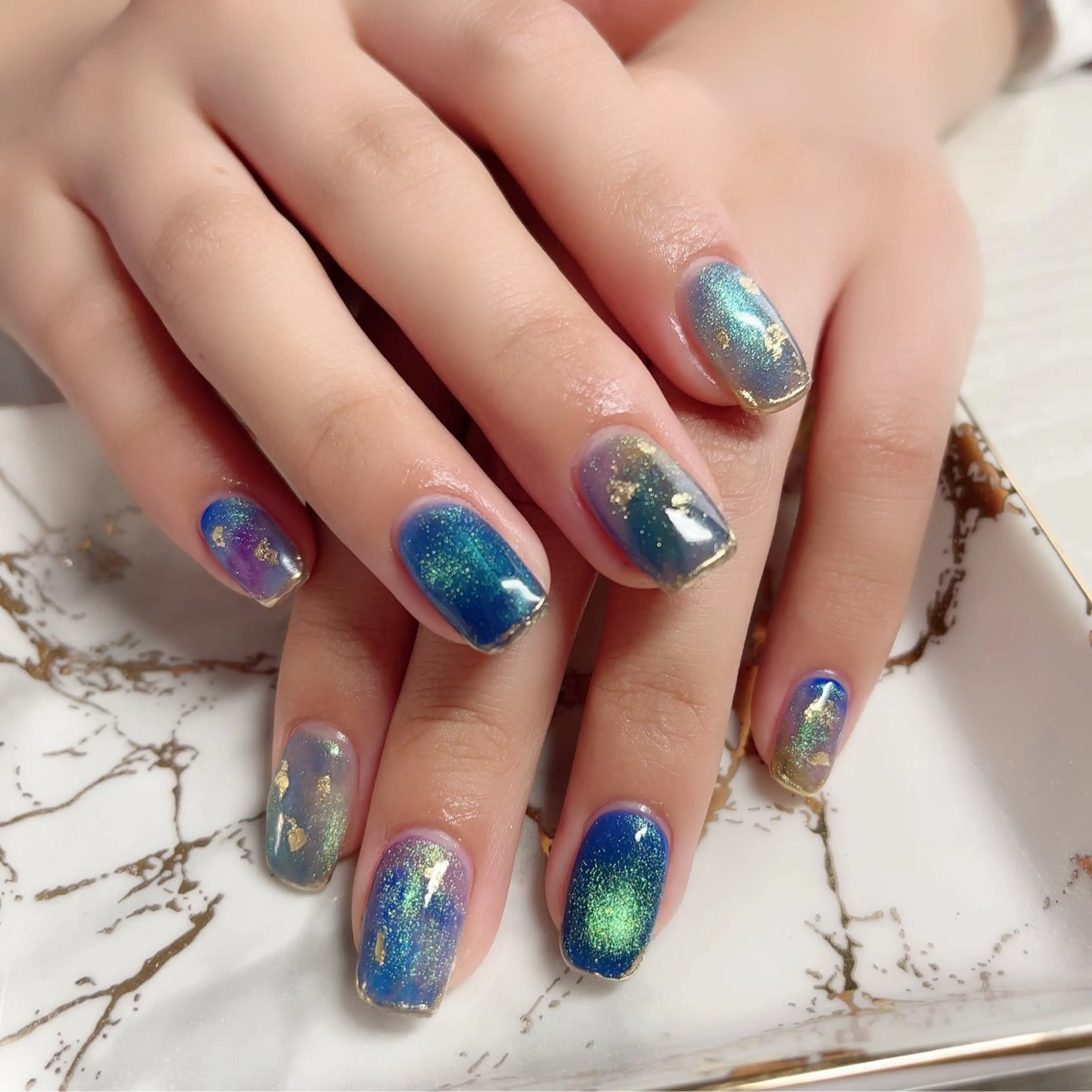 ネイル ジェルネイル マグネットネイル Baby Nailのネイルデザイン