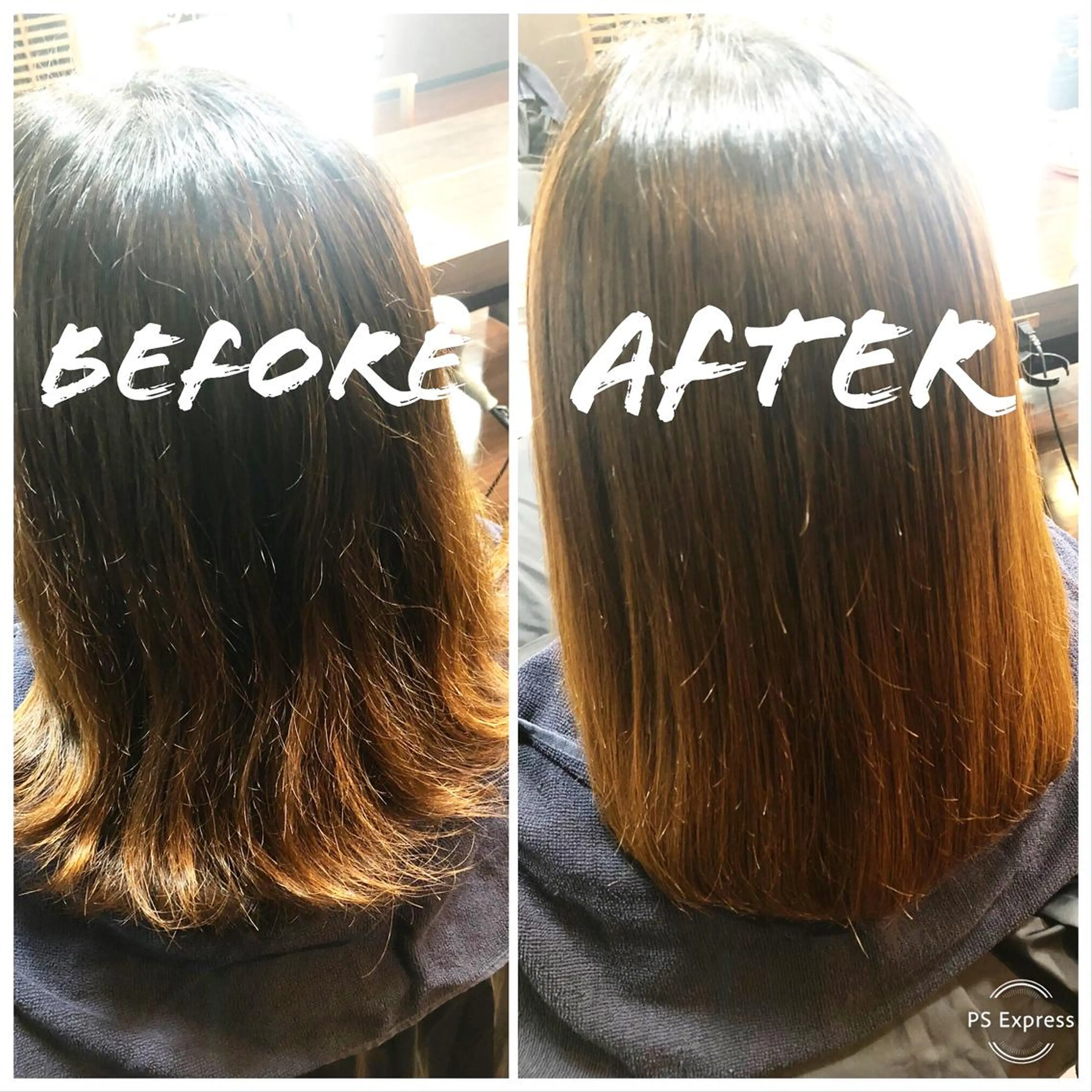 セミロング デザインカラー モデル募集🌈のヘアスタイル