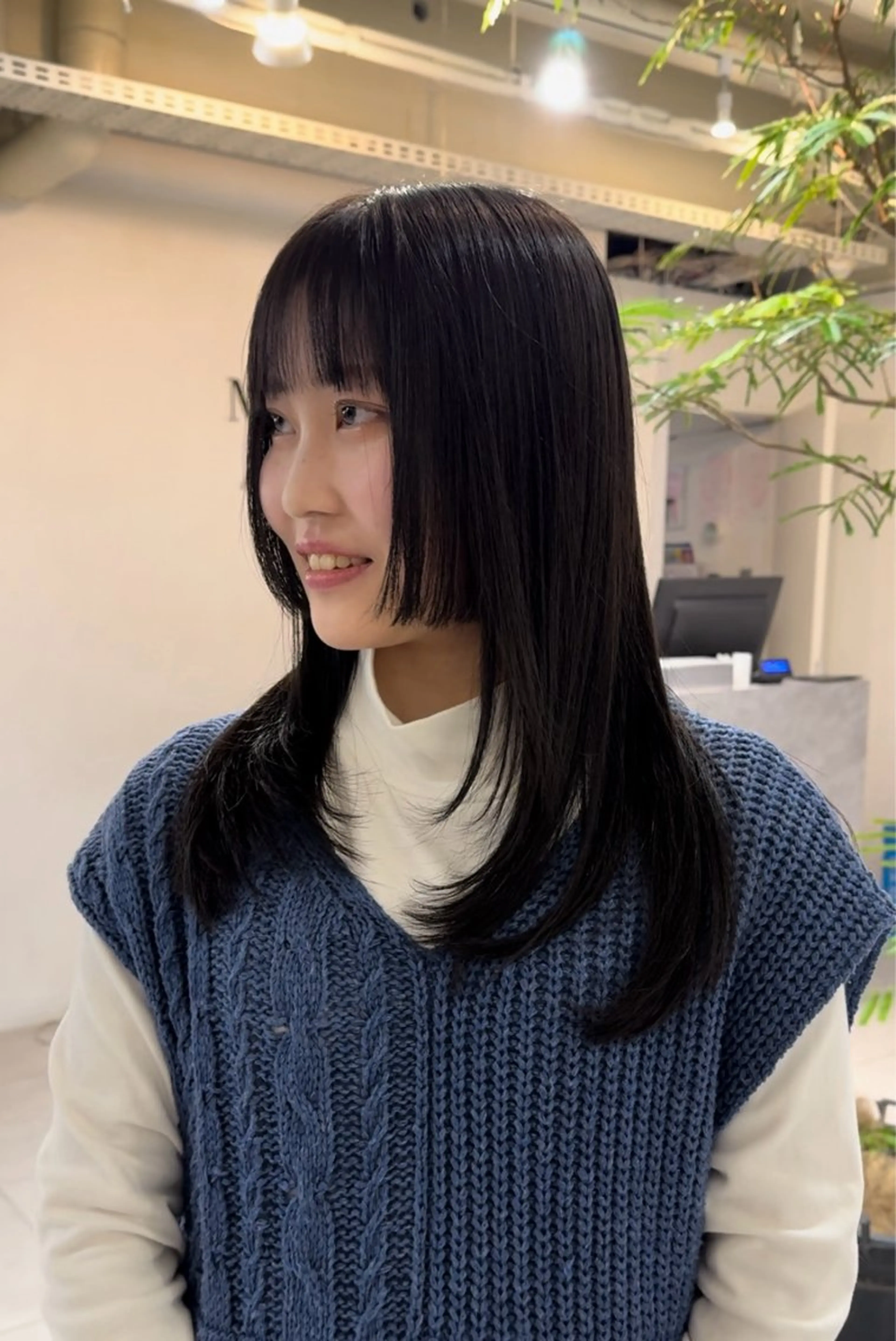 ミディアム hyuga/パーマ /ニュアンスパーマのヘアスタイル