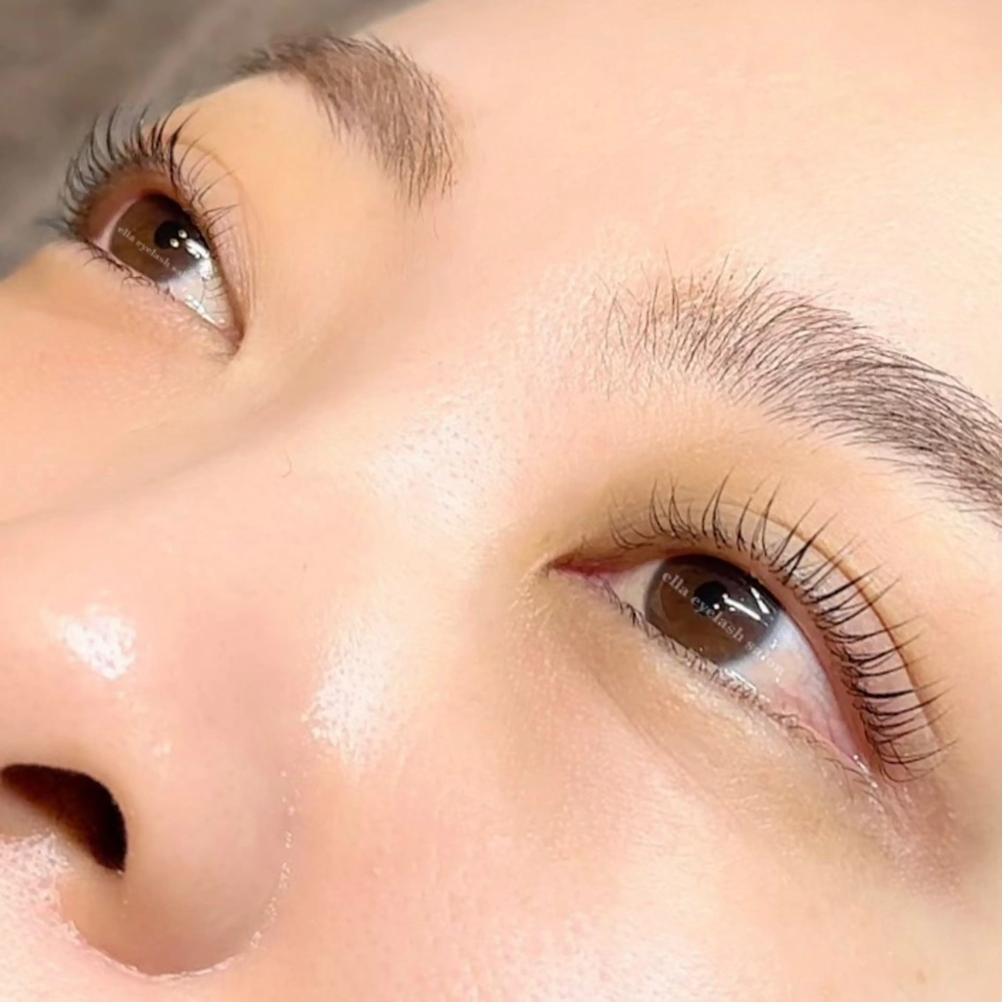 マツエク・マツパ 一重×まつ毛パーマ ella eyelashのマツエク・マツパデザイン